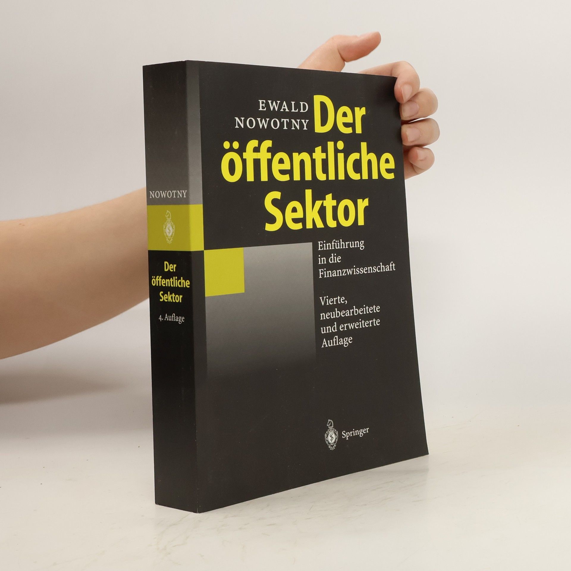 Ewald Nowotny Der öffentliche Sektor