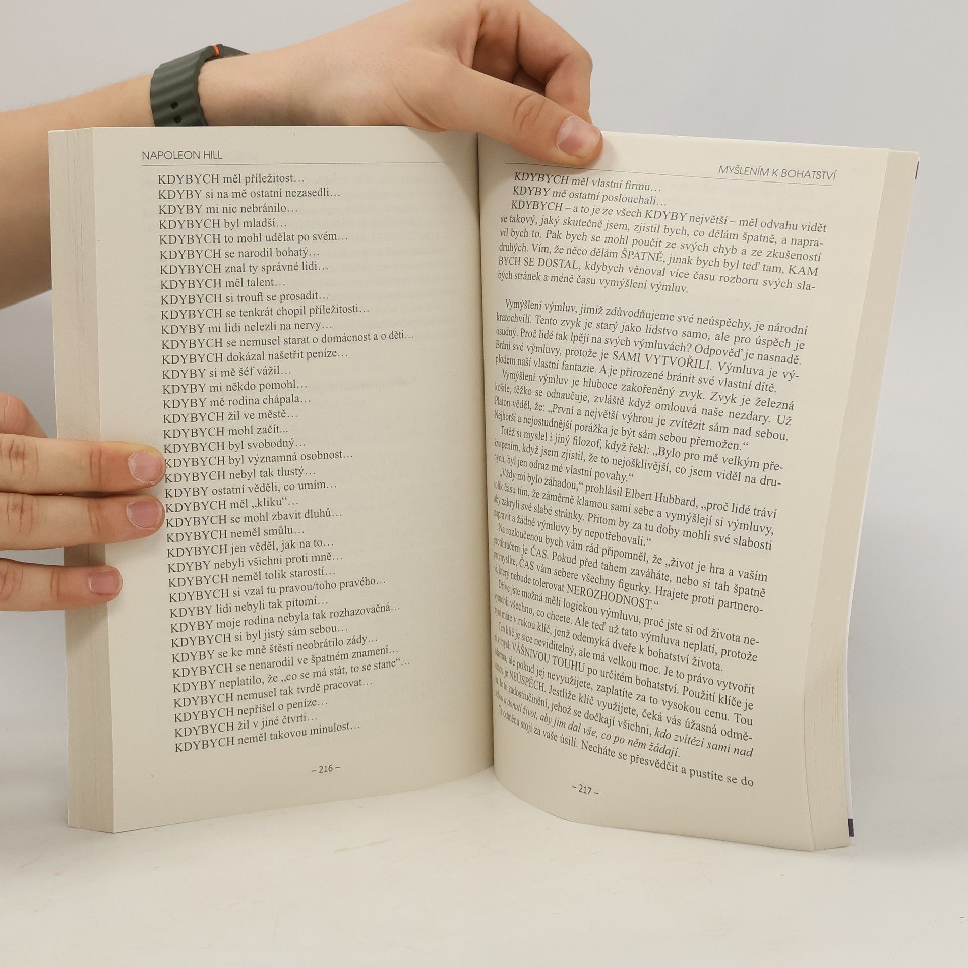 Napoleon Hill Myšlením k bohatství