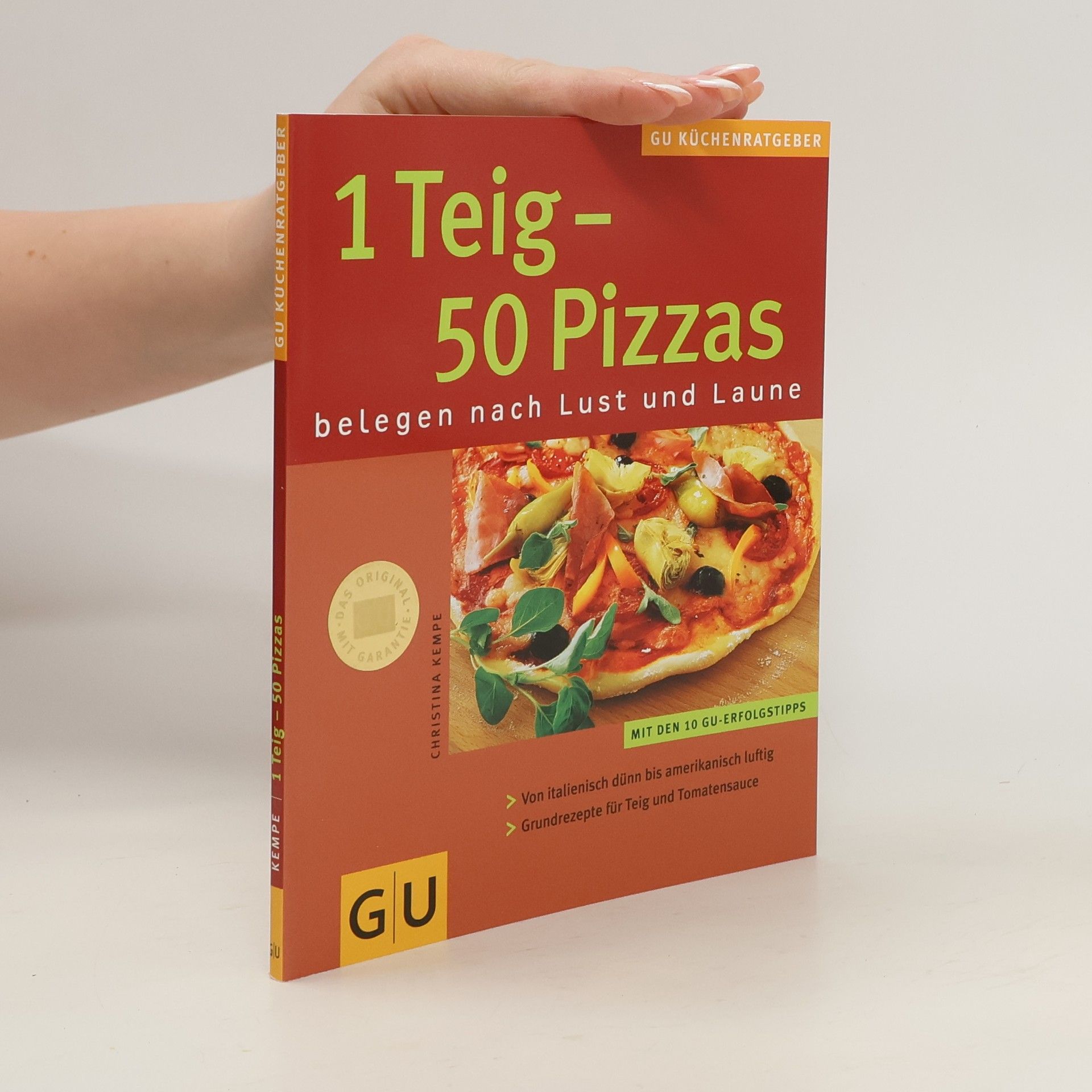 Christina Kempe 1 Teig - 50 Pizzas