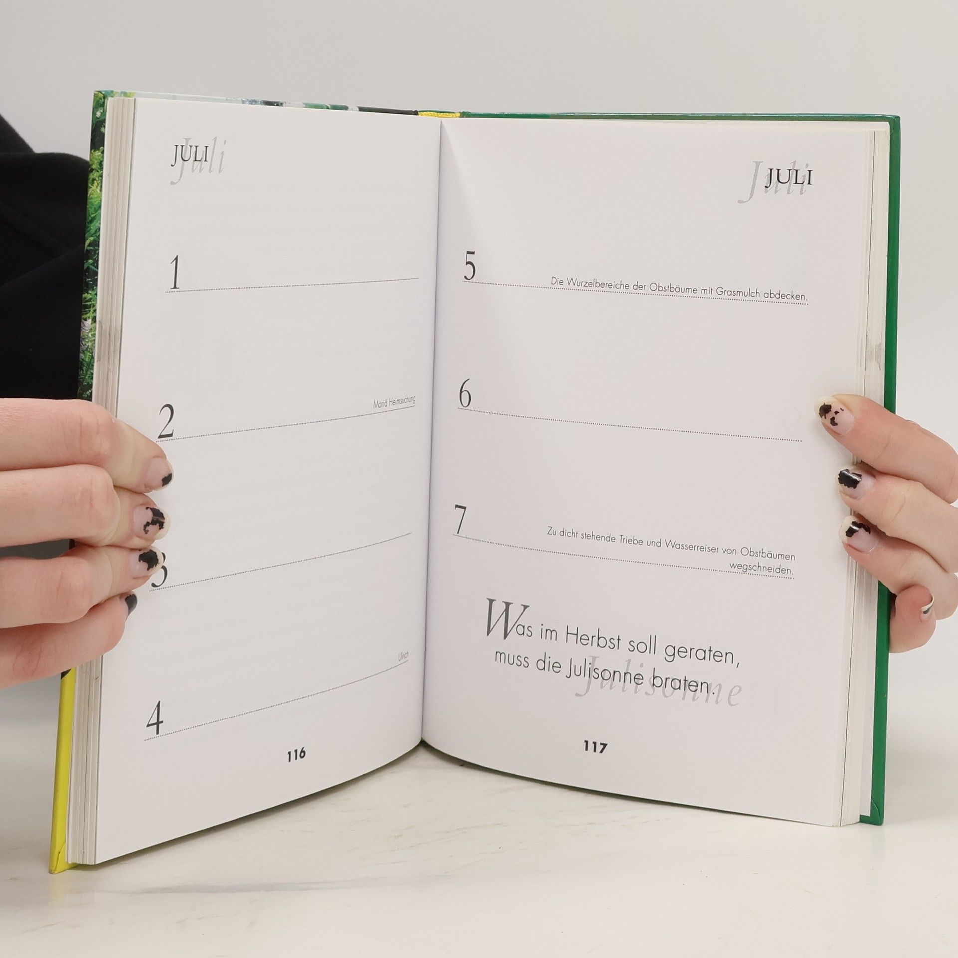 Sebastian Holzner Der große Gartenkalender für jedes Jahr
