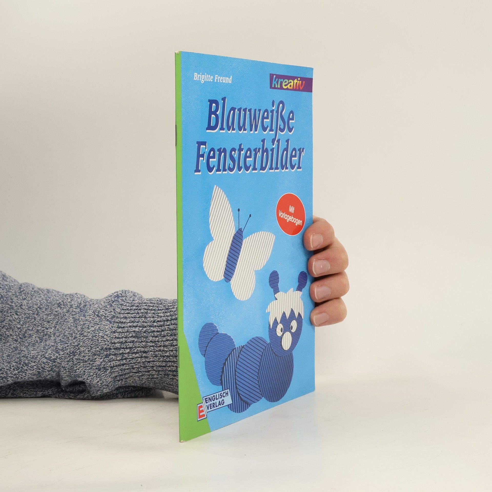 Brigitte Freund Blauweiße Fensterbilder