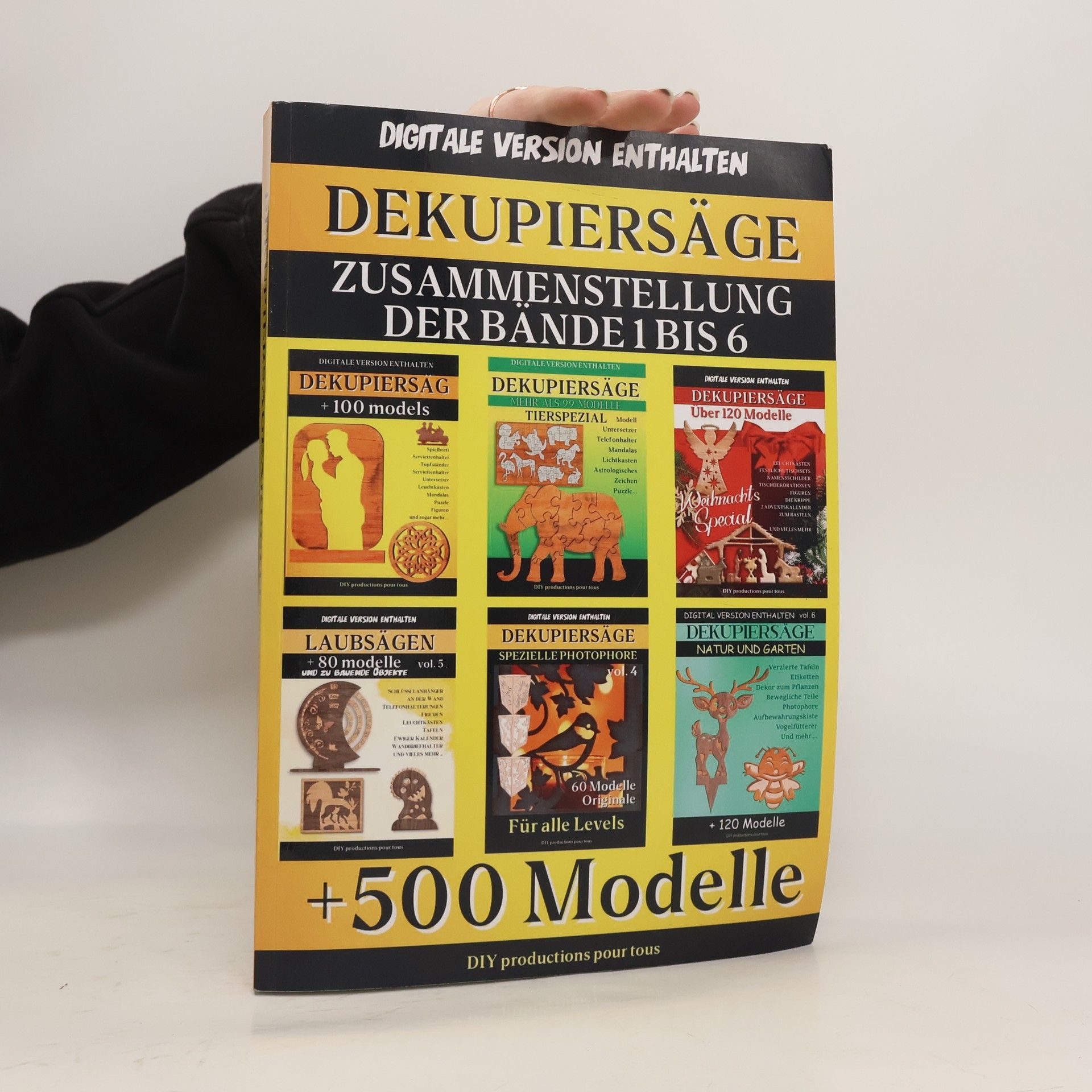 Autorenkollektiv Dekupiersäge. Zusammenstellung der Bände 1 bis 6