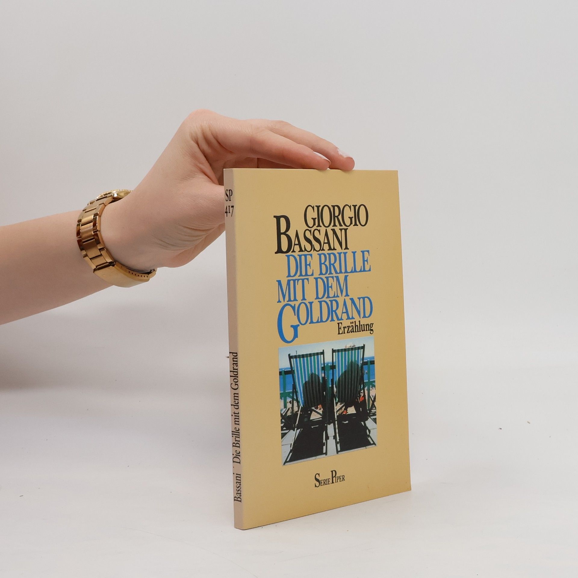 Giorgio Bassani Die Brille mit dem Goldrand