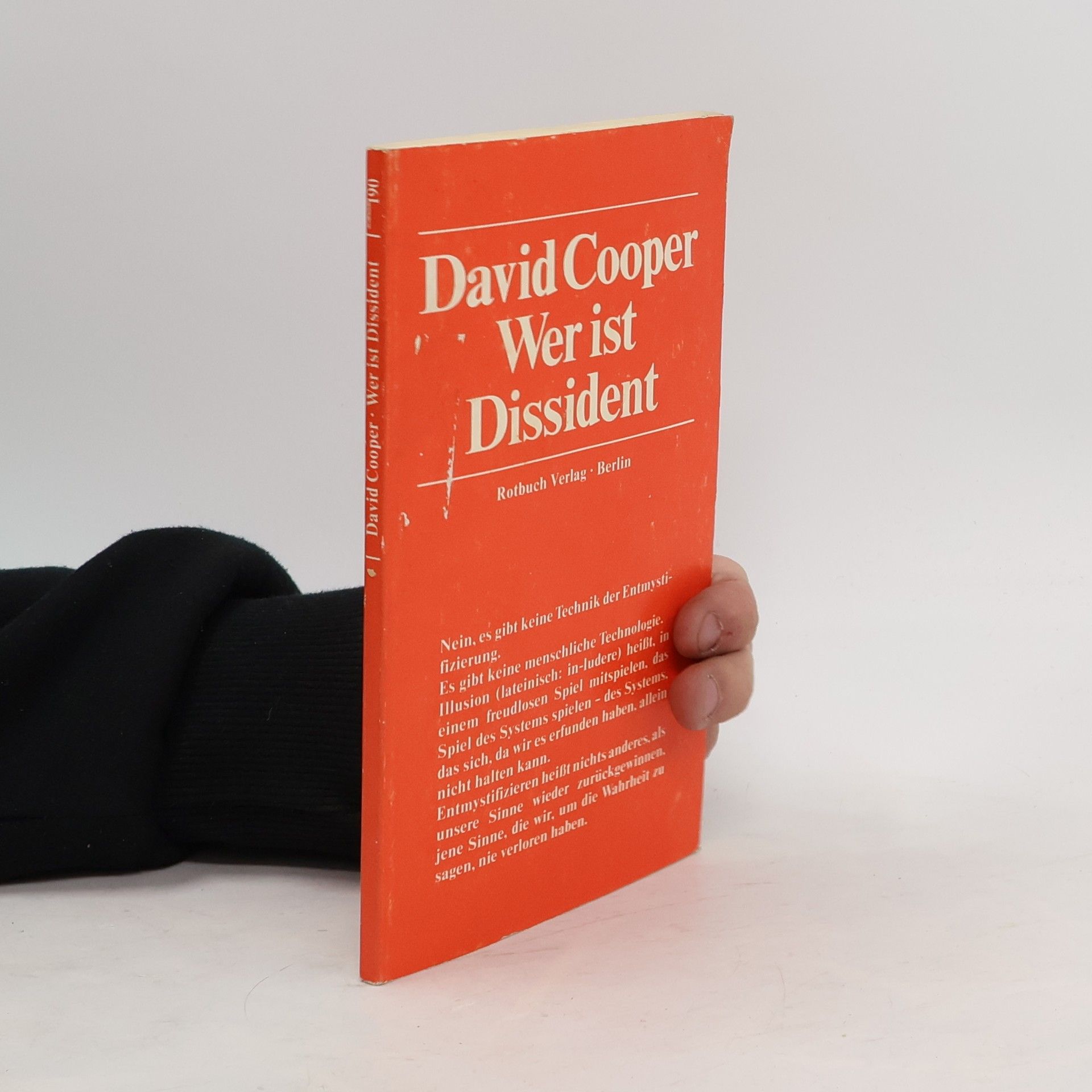 David Cooper Wer ist Dissident