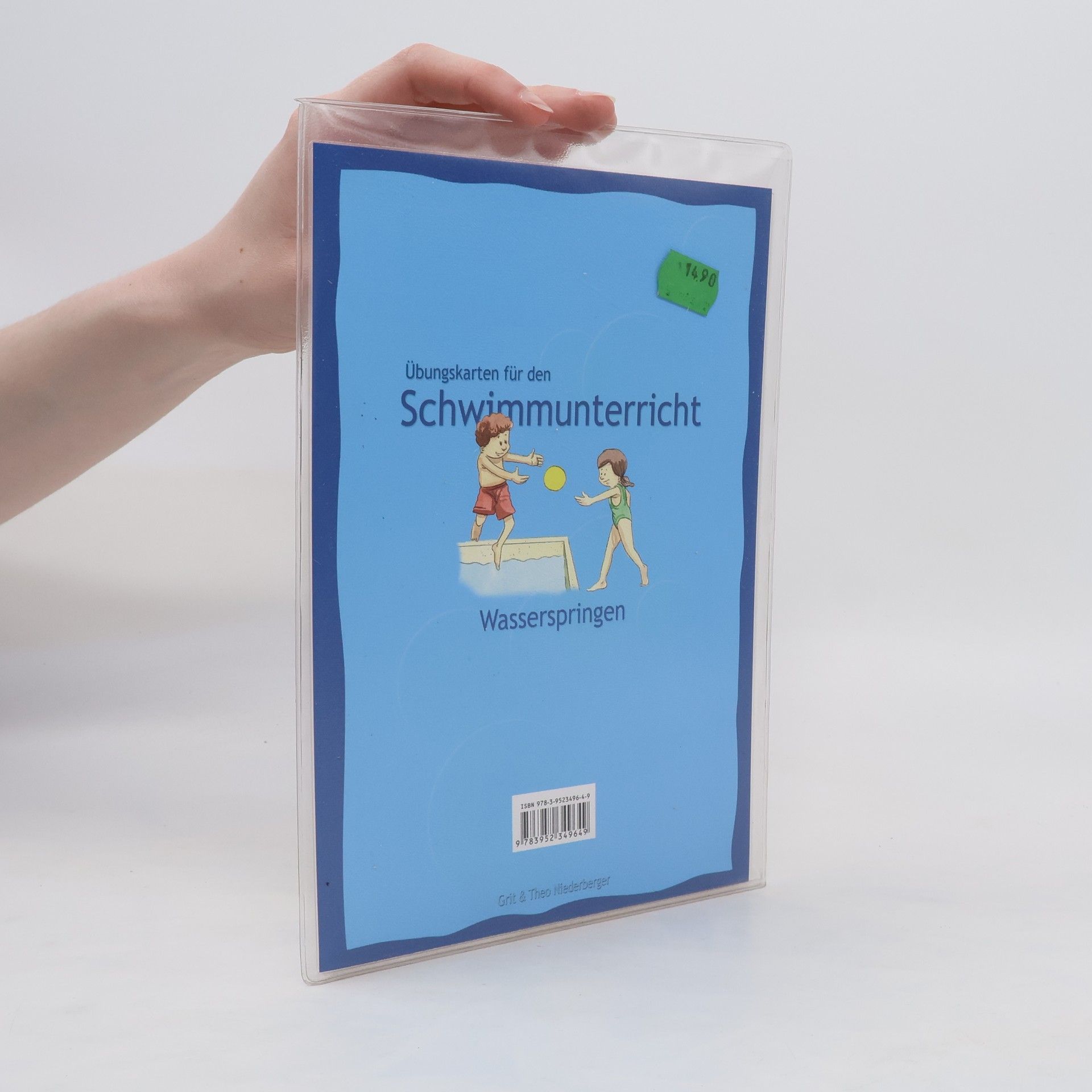 kolektiv Übungskarten für den Schwimmunterricht zum Thema Wasserspringen