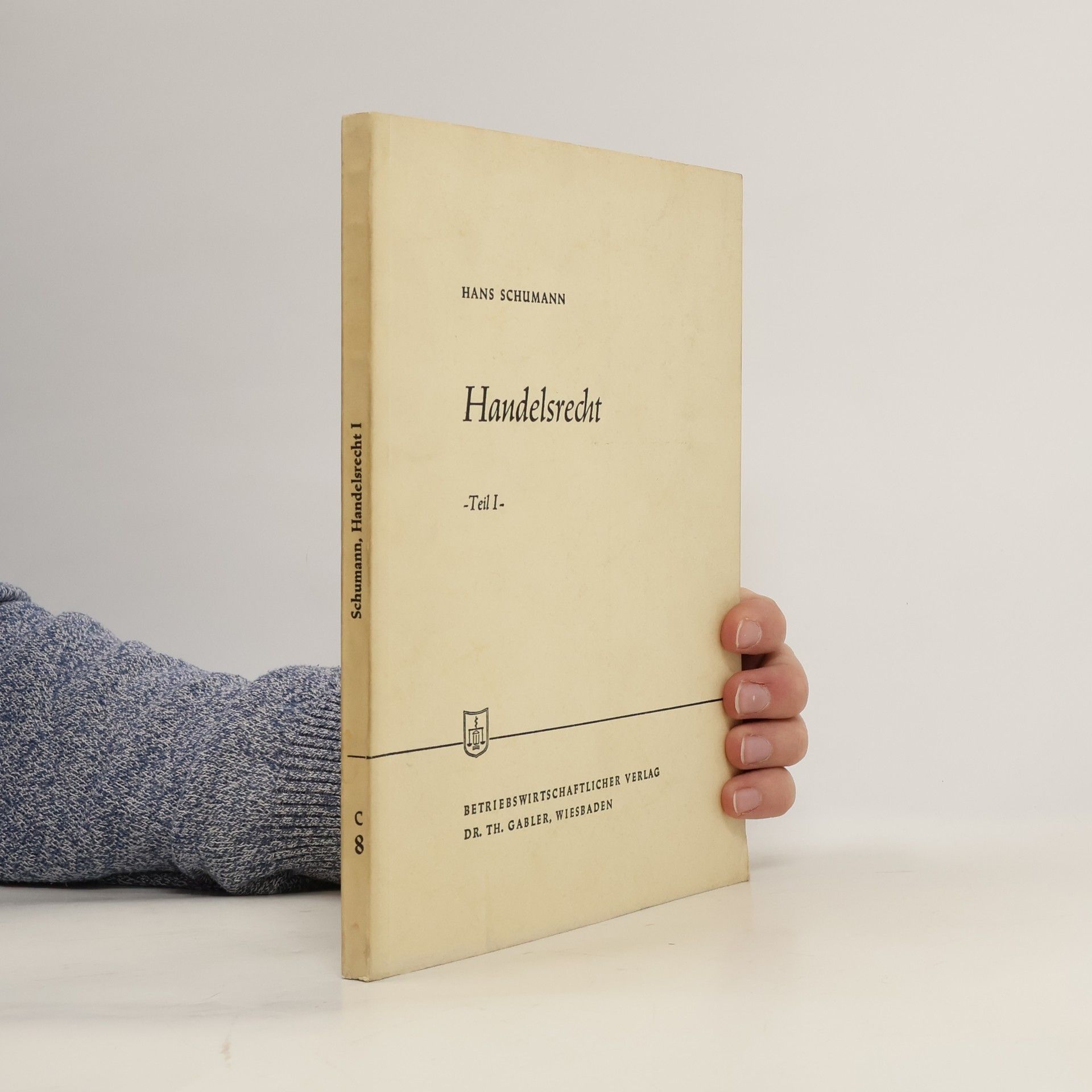 Hans Schumann Handelsrecht 1