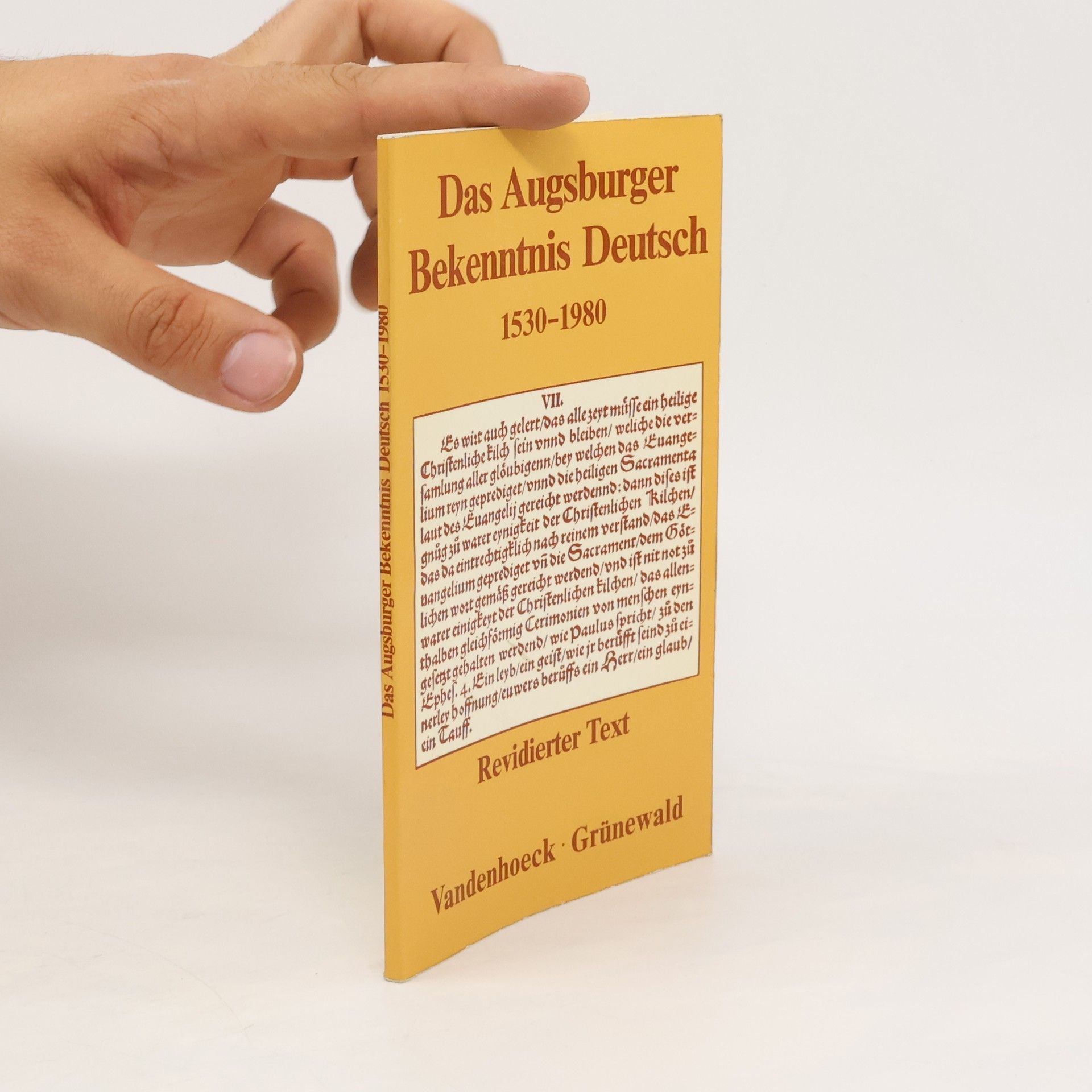 Niels Hasselmann Das Augsburger Bekenntnis Deutsch 1530-1980. Revidierter Text