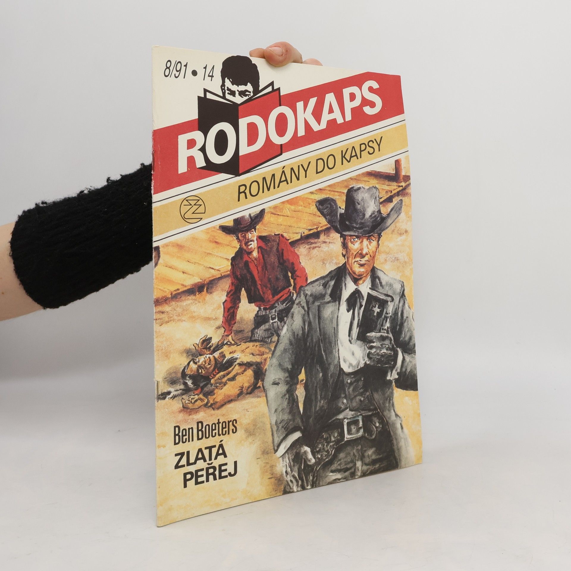 Jaroslav Danda Rodokaps 8/91. Zlatá peřej