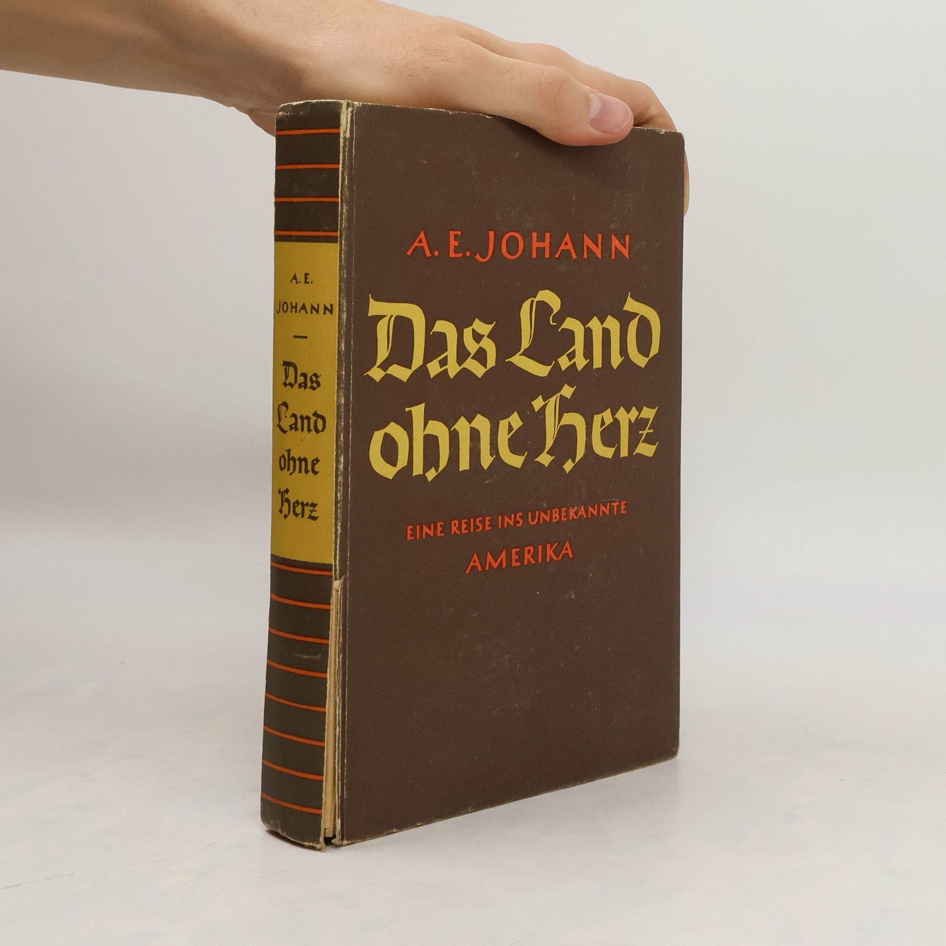 Alfred Ernst Johann Das Land ohne Herz : Eine Reise ins unbekannte Amerika