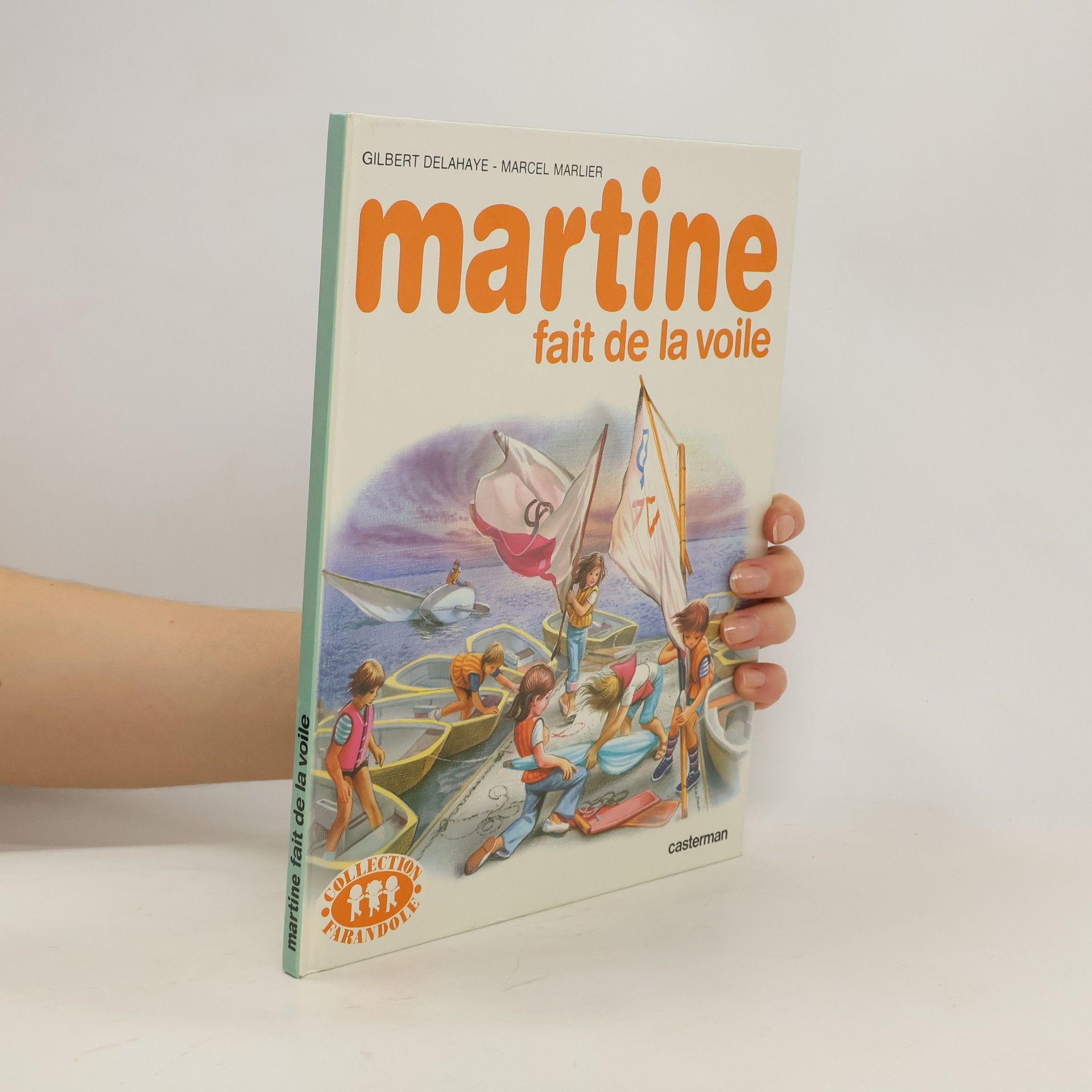 Gilbert Delahaye Martine fait de la voile