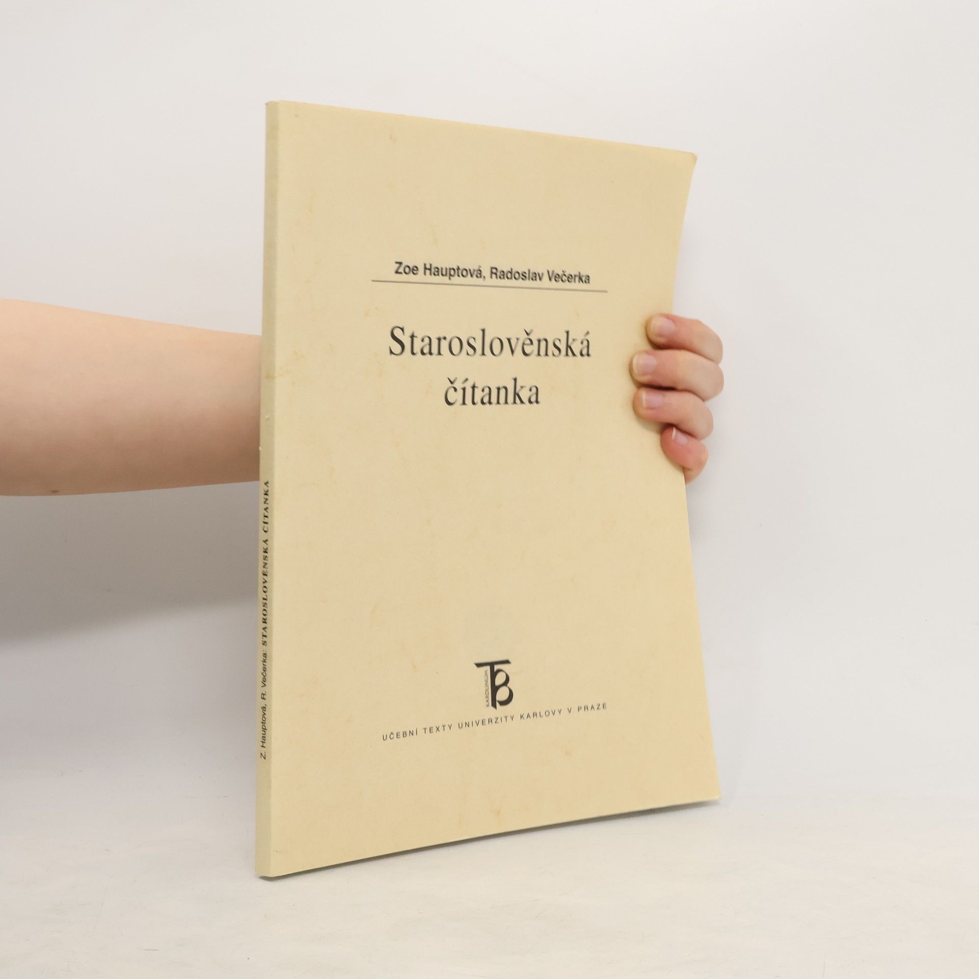 Zoe Hauptová Staroslověnská čítanka