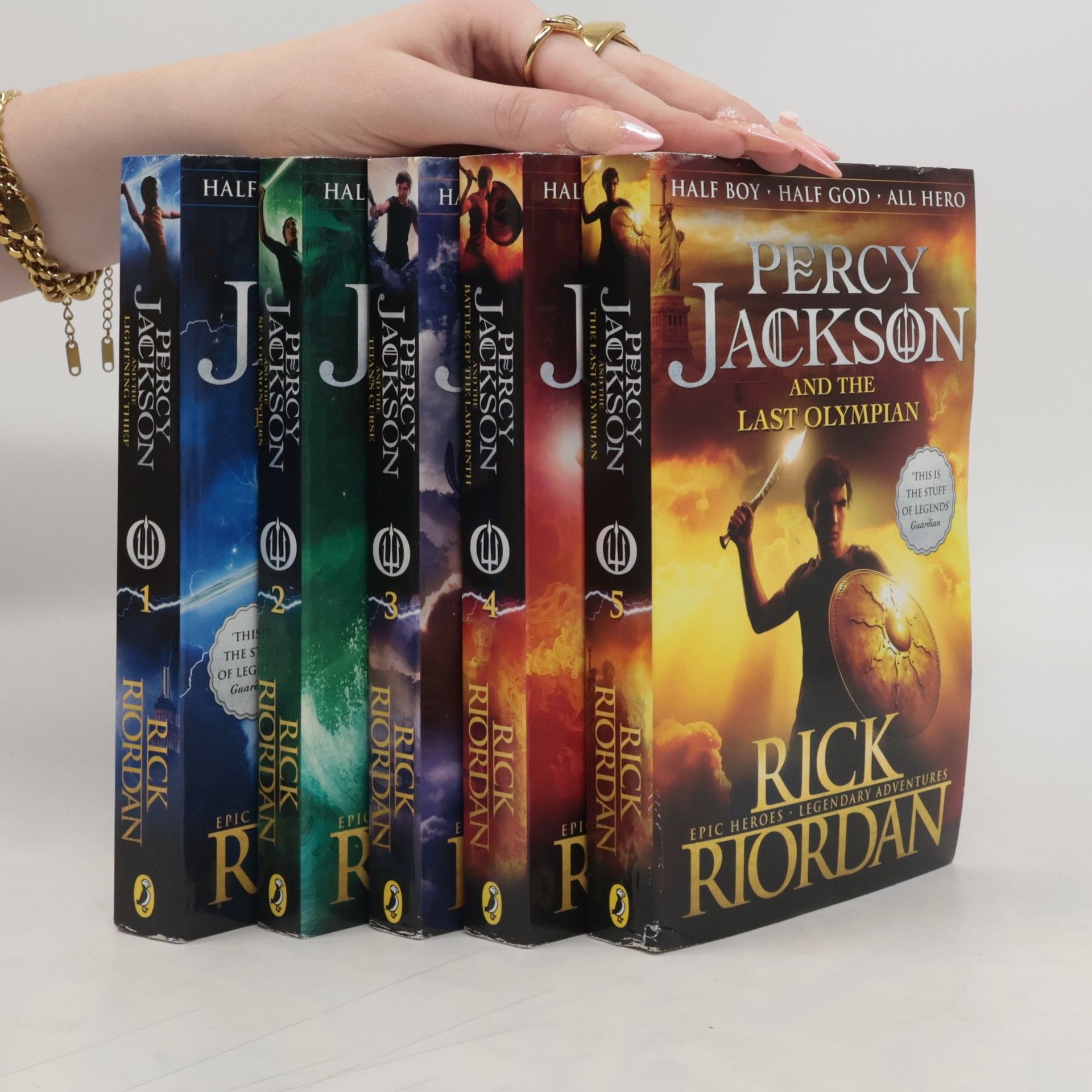 Rick Riordan Epic Heroes 1-5