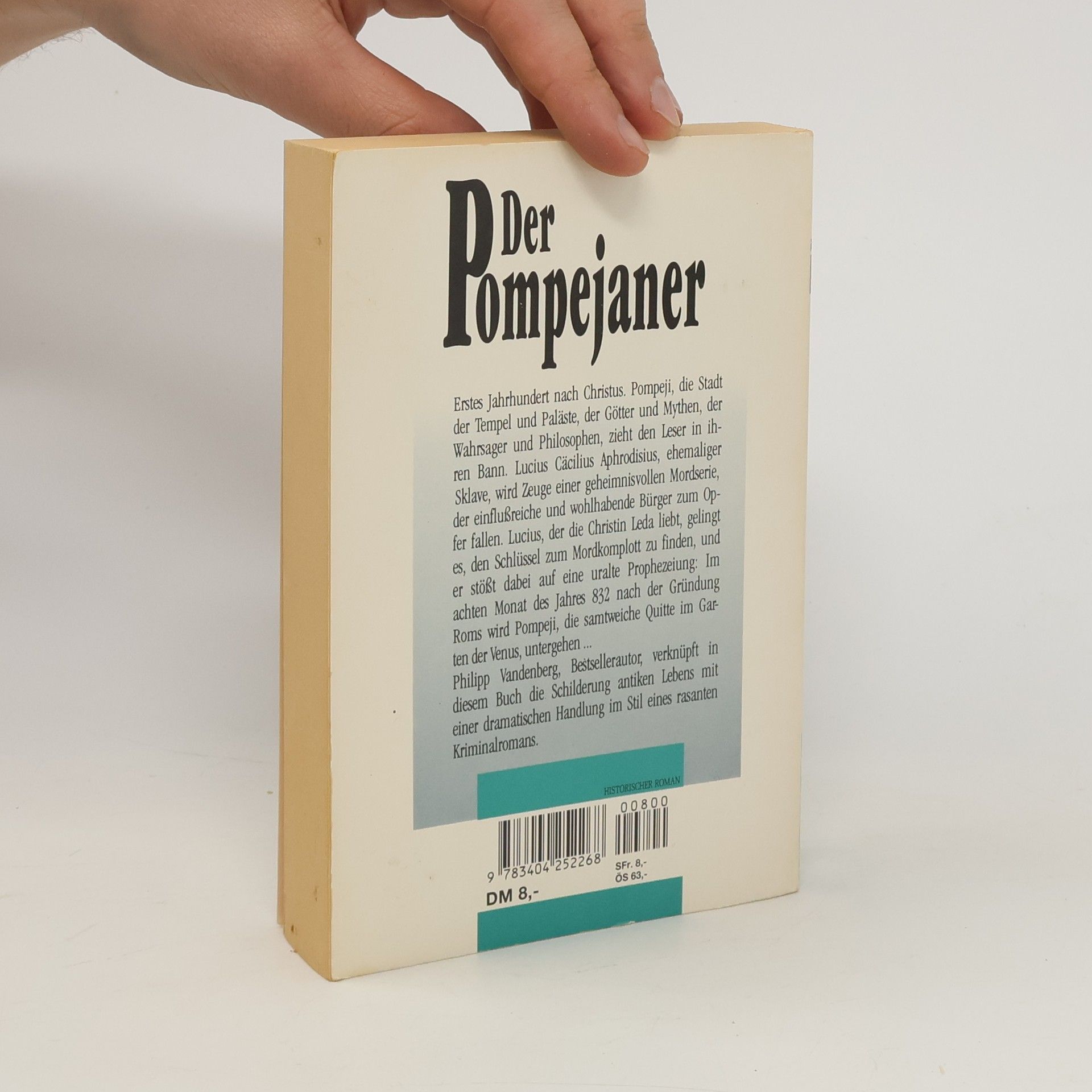 Philipp Vandenberg Der Pompejaner