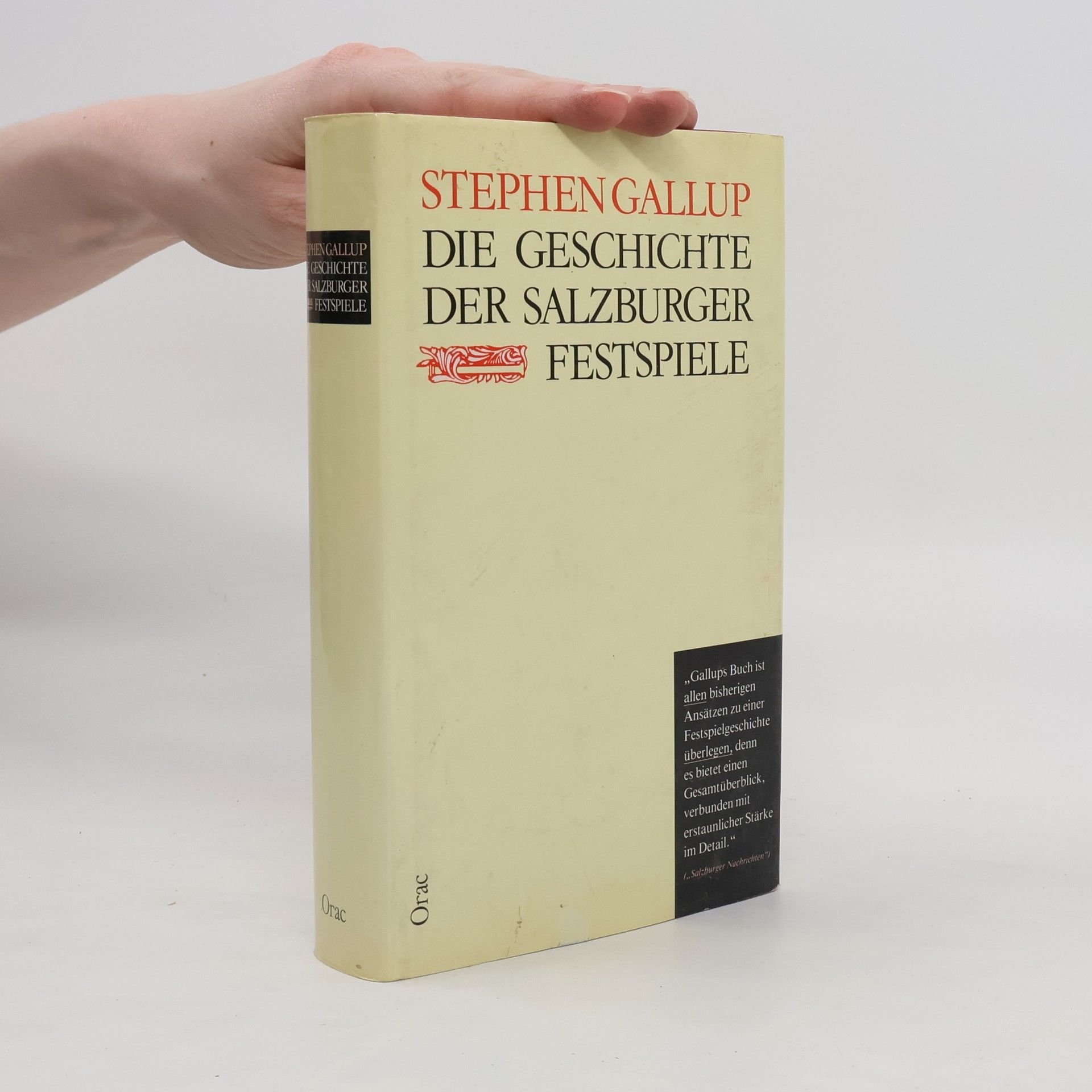 Stephen Gallup Die Geschichte der Salzburger Festspiele