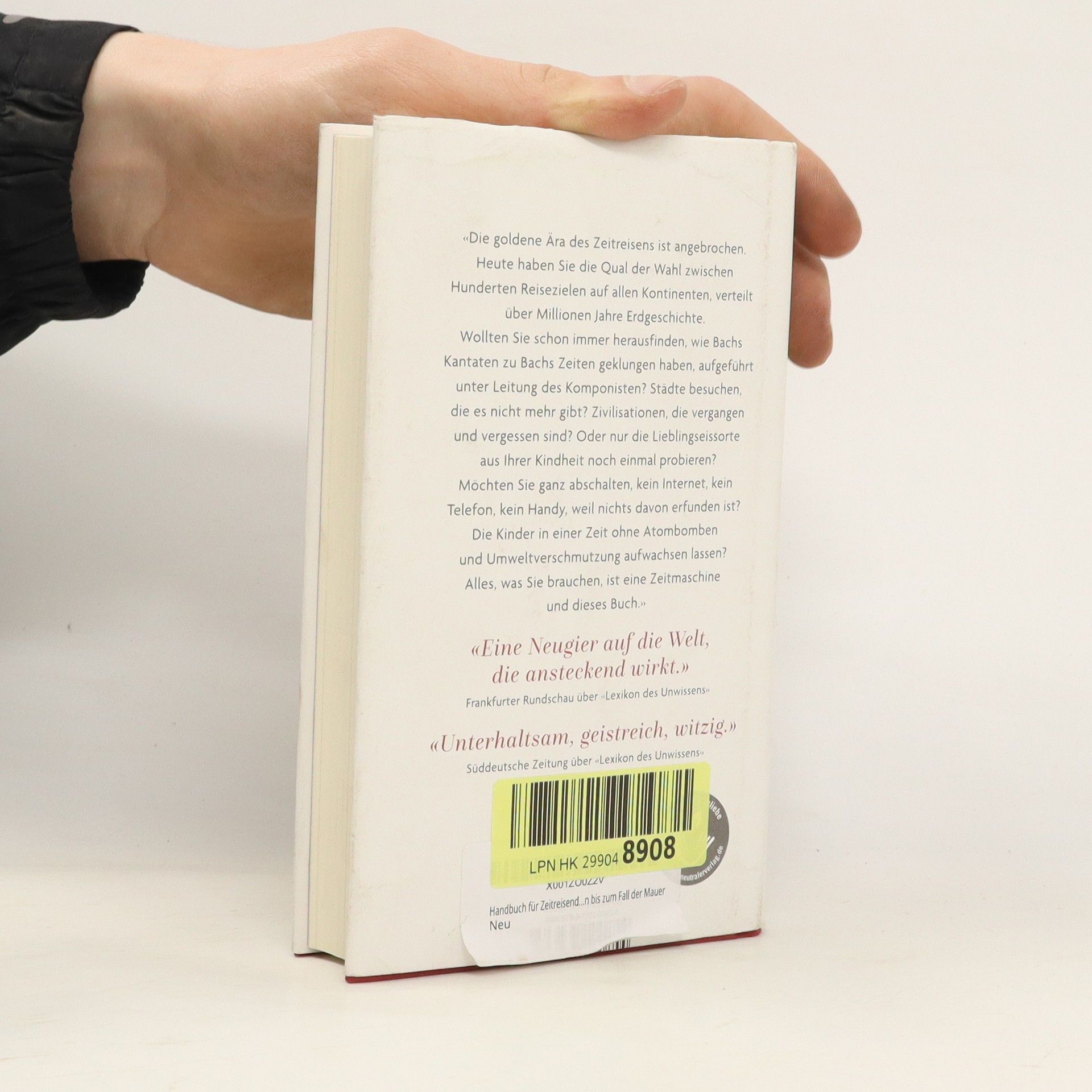 Kathrin Passig Handbuch für Zeitreisende