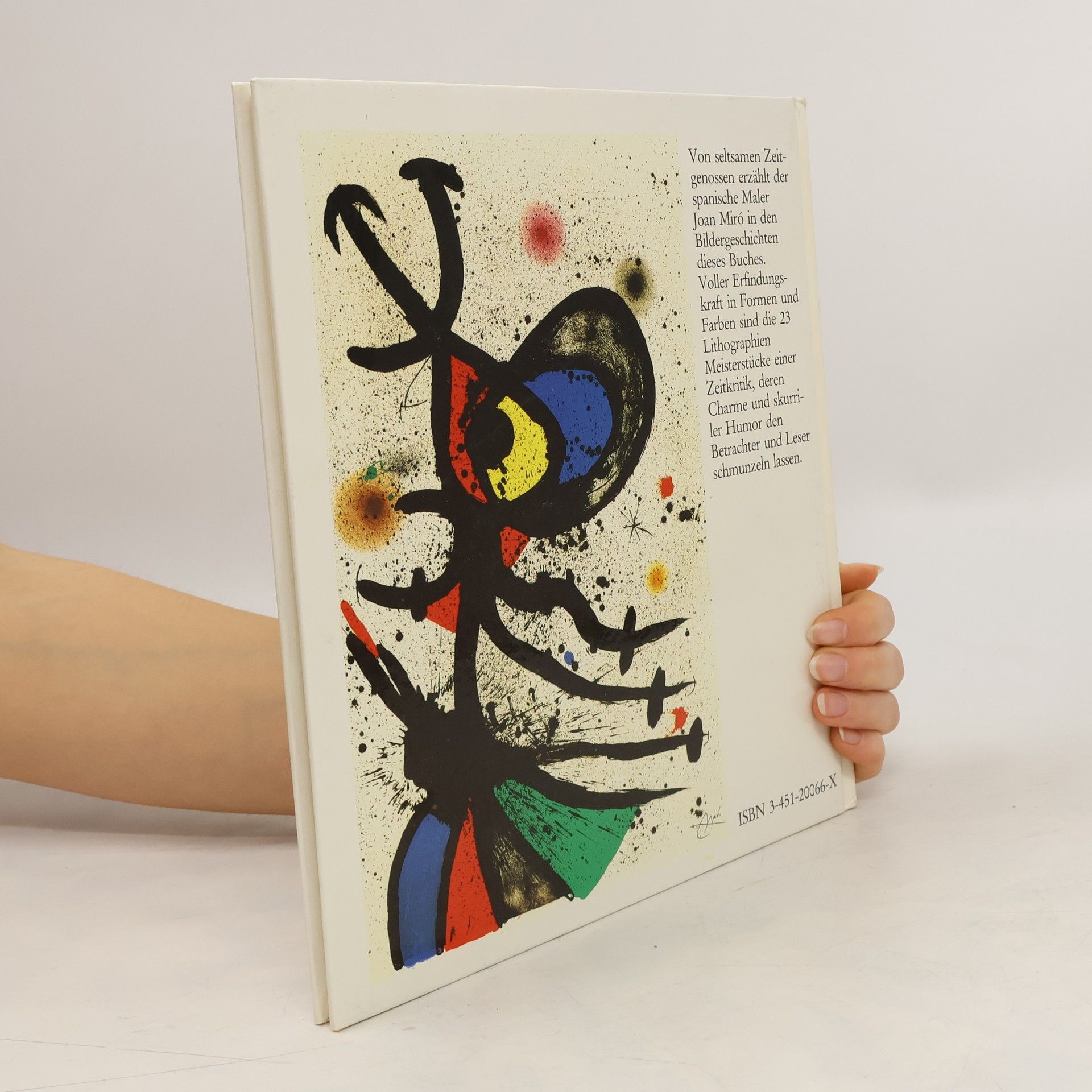 Wolfgang Stadler Joan Miró, geträumte Geschichten