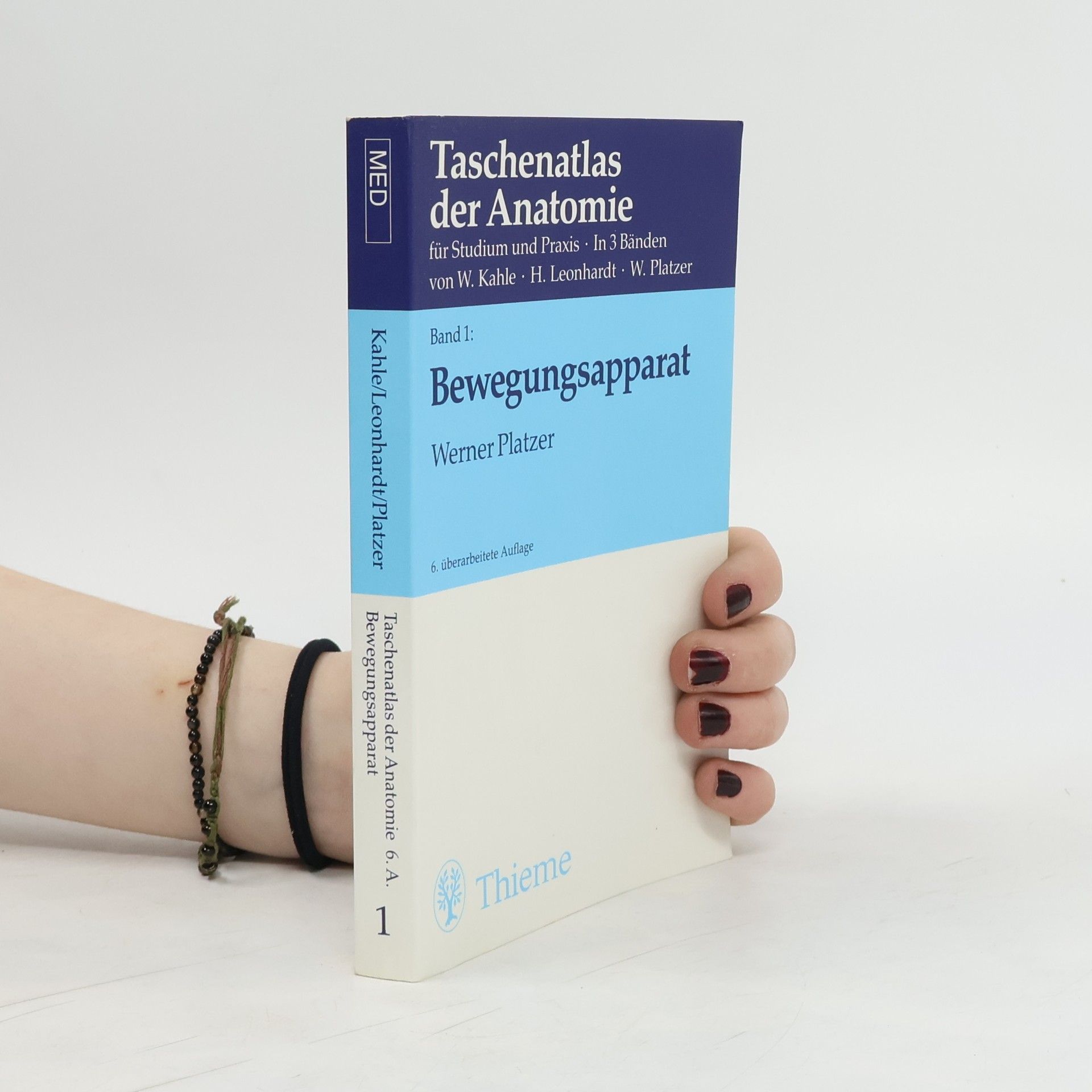 Werner Platzer Platzer Taschenatlas der Anatomie 1. Bewegungsapparat