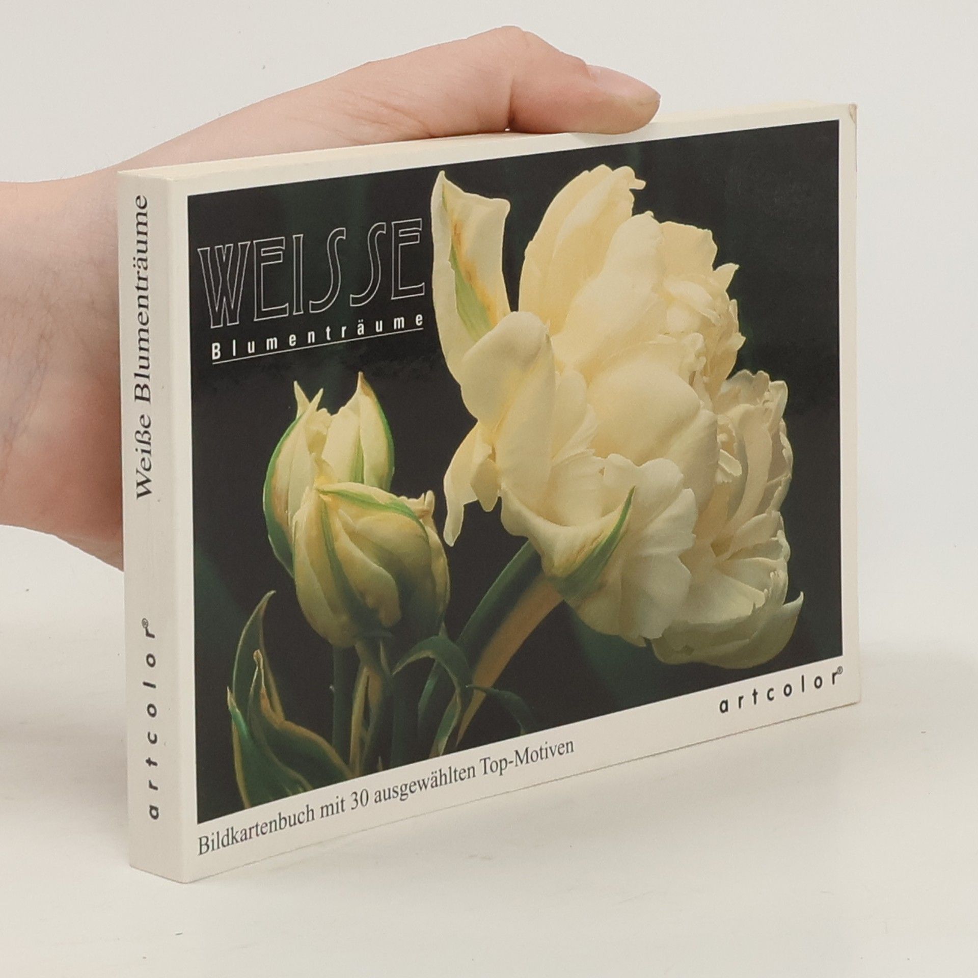 Collectif d'auteurs Weiße Blütenträume. 30 Farbige Postkarten.