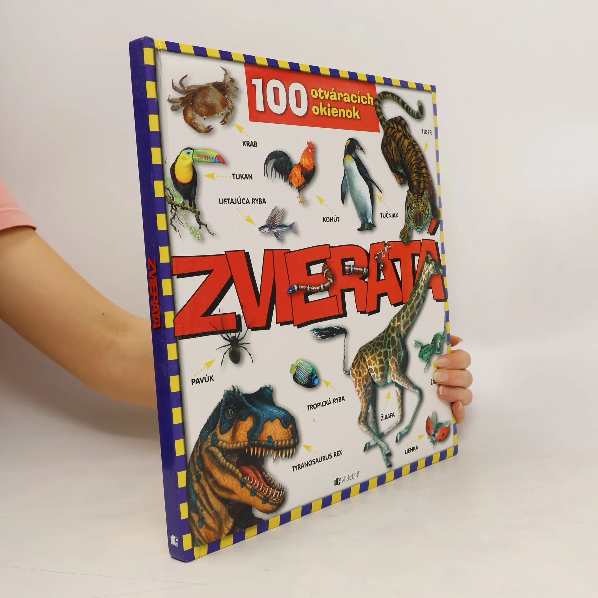100 otváracích okienok: Zvieratá | Libro | Copertina rigida | Anna Casalis | SK