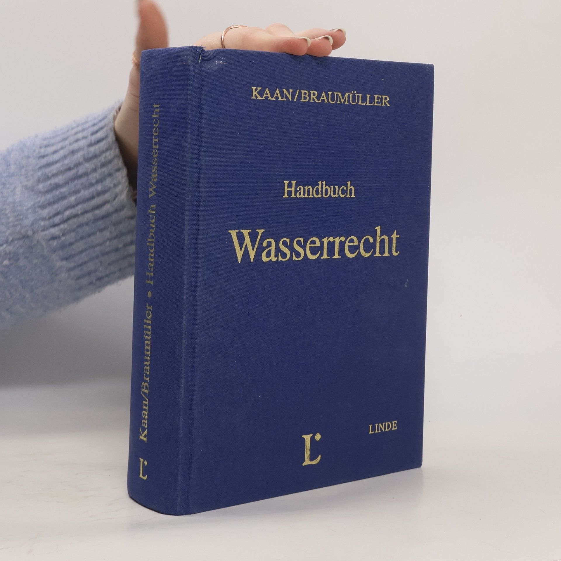 Richard Kaan Handbuch Wasserrecht