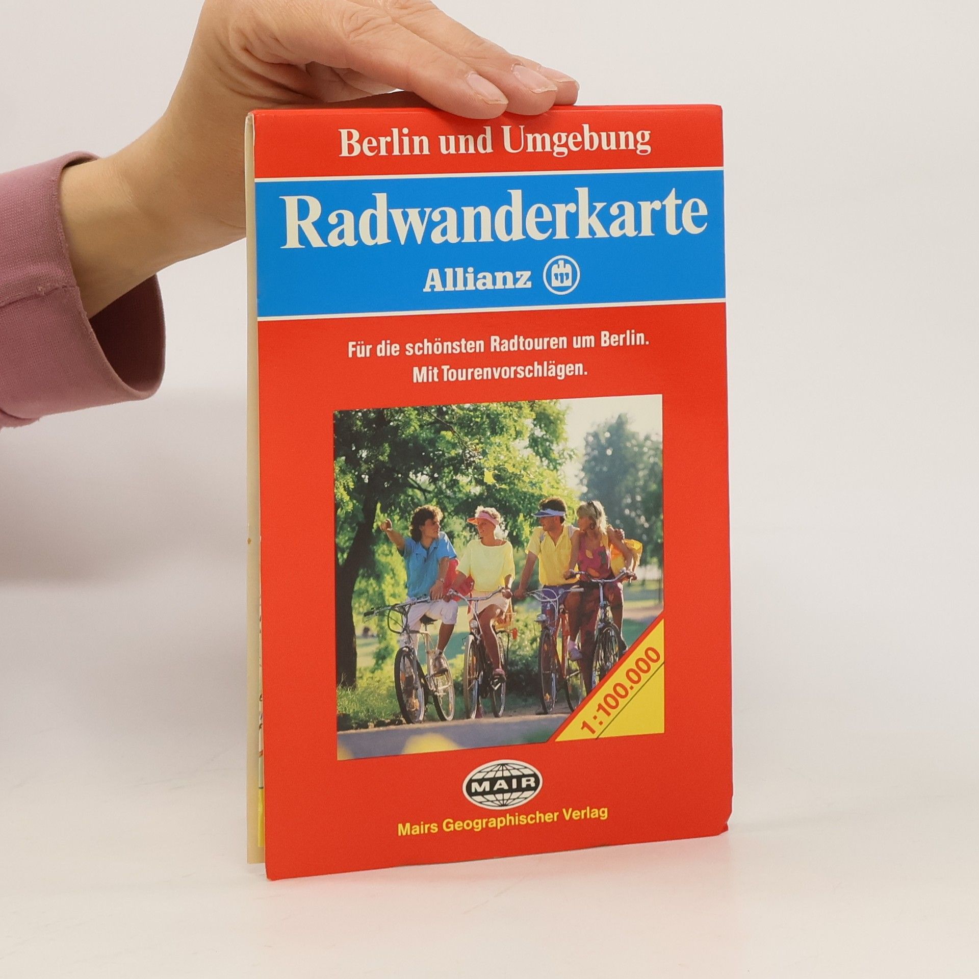 kolektiv Radwanderkarte. Berlin und Umgebung