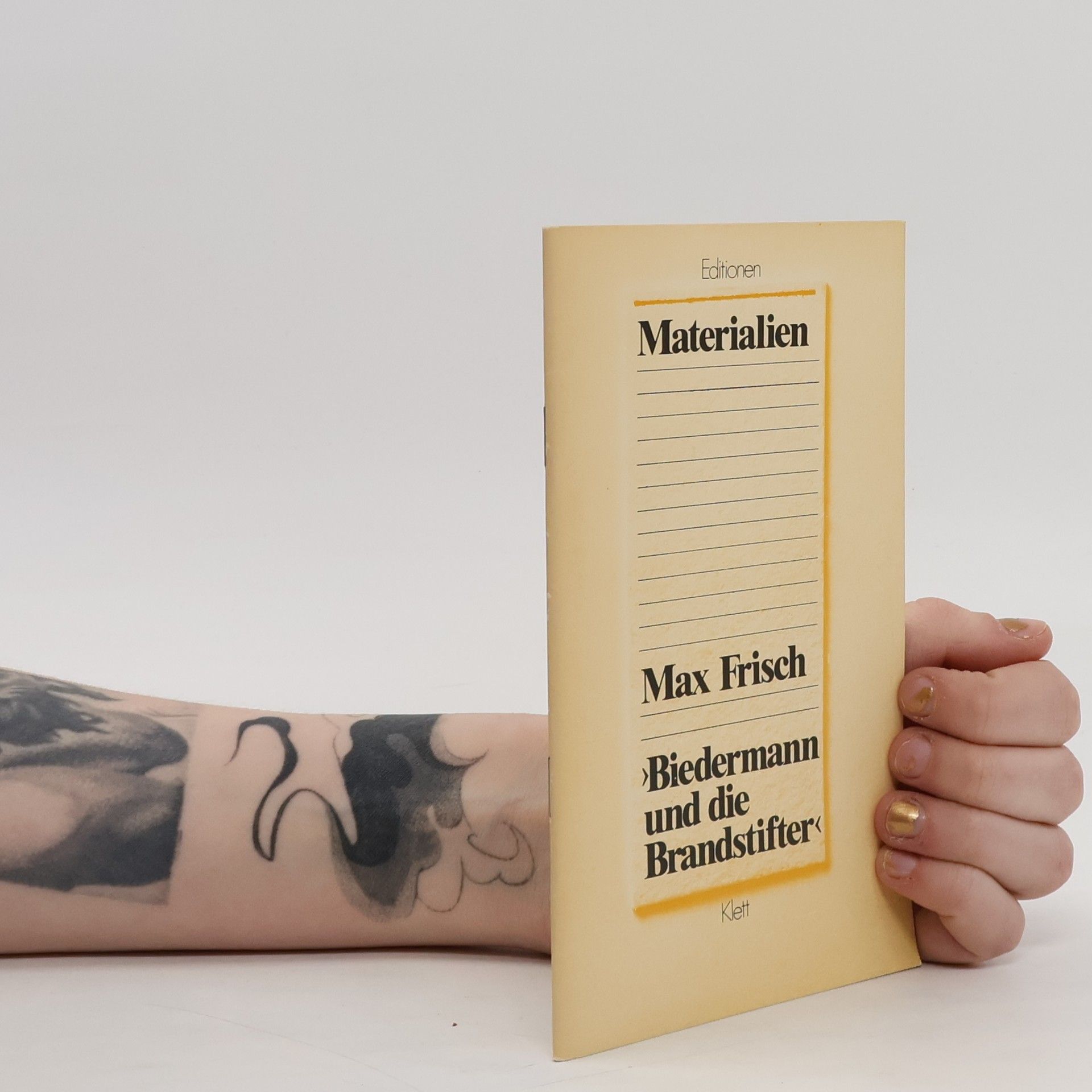 Siegfried Heinz Materialien Max Frisch. Biedermann und die Brandstifter