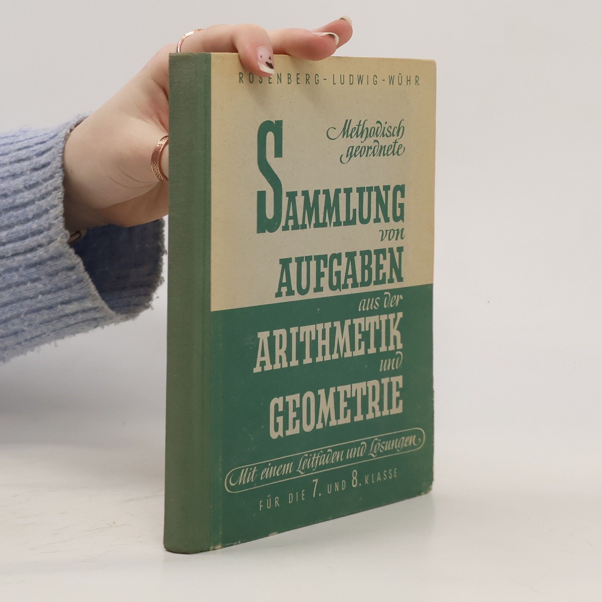 Emil Ludwig Sammlung von Aufgaben aus der Arithmetik und Geometrie