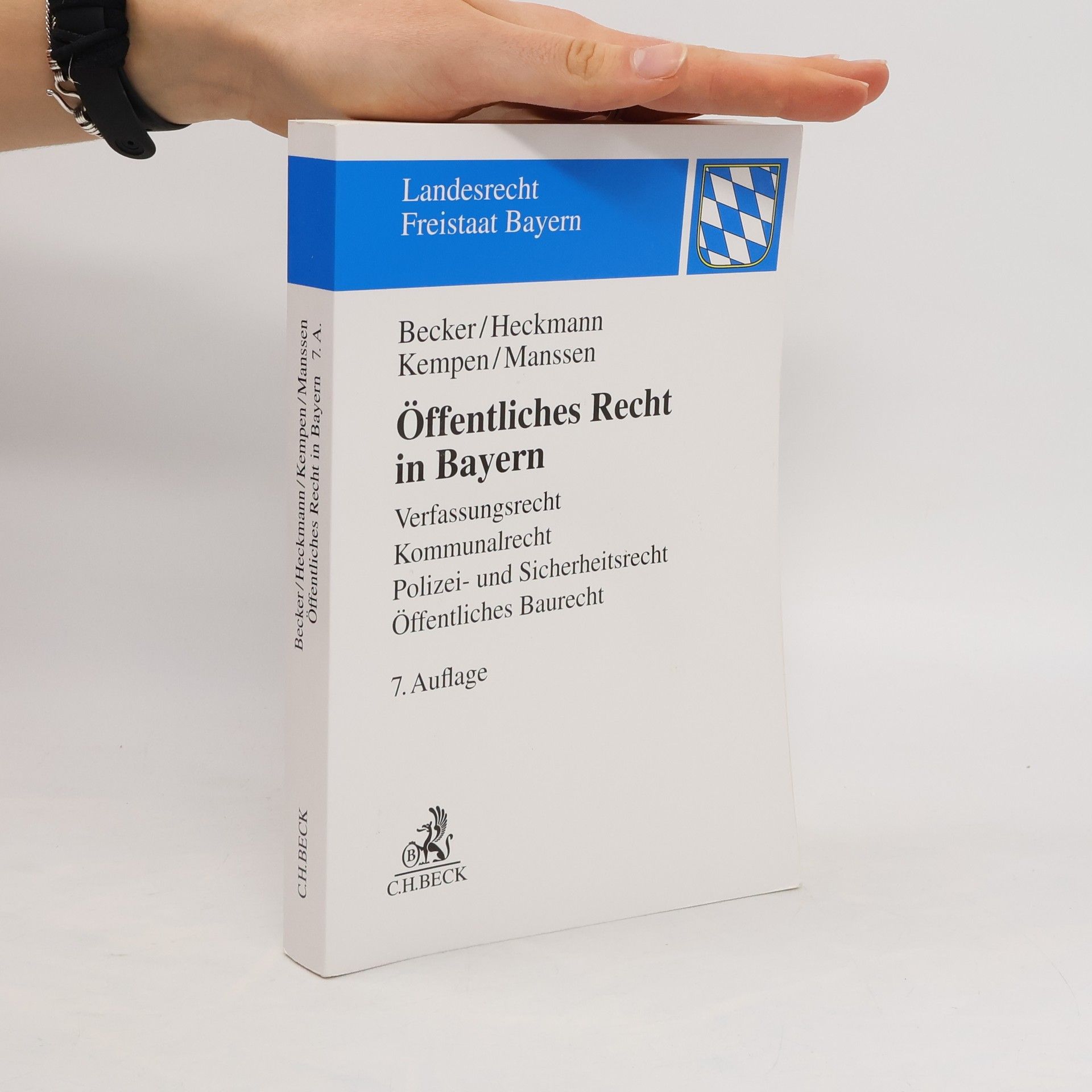 Ulrich Becker Öffentliches Recht in Bayern