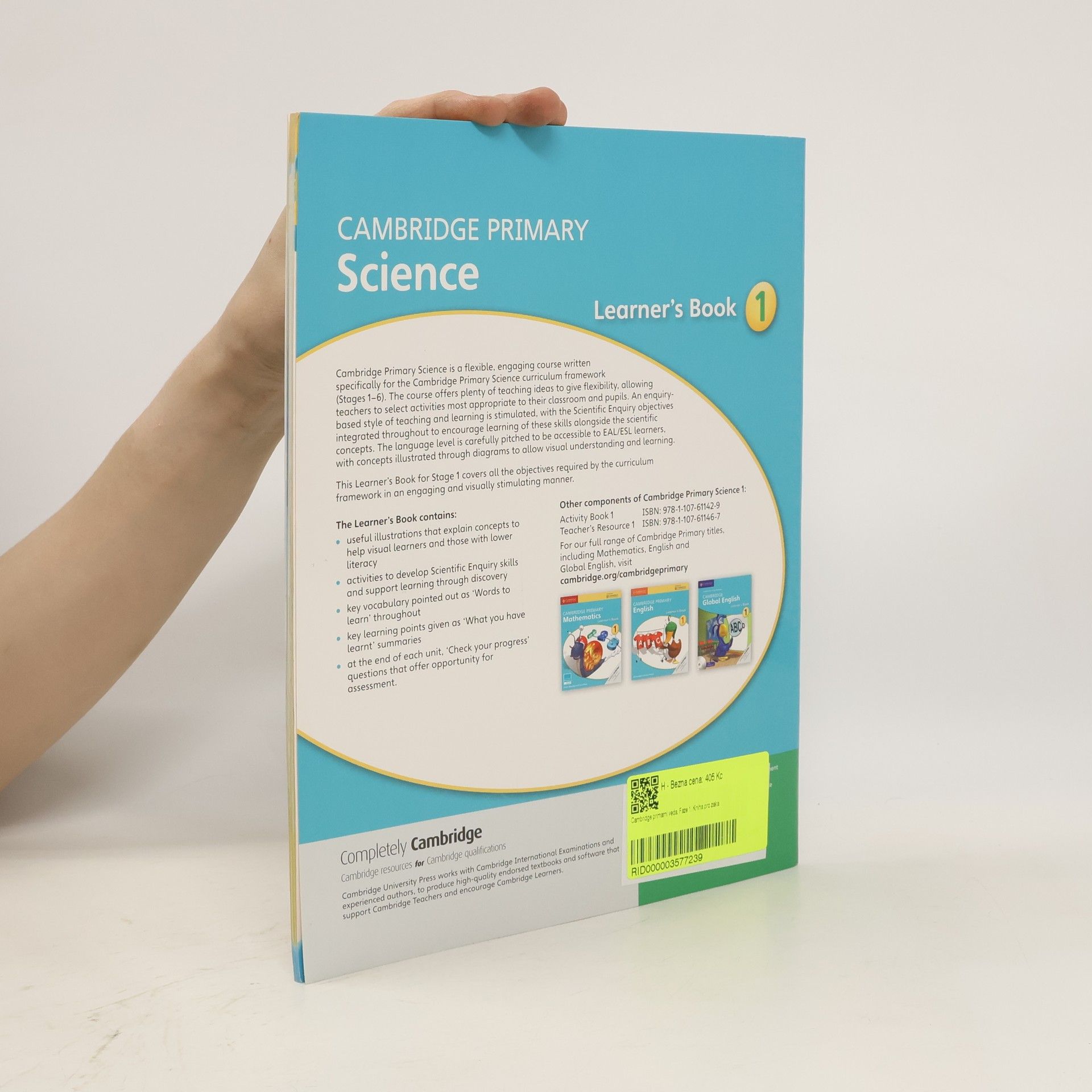 Jon Board Cambridge Primary Science Stage 1 Learner's Book
