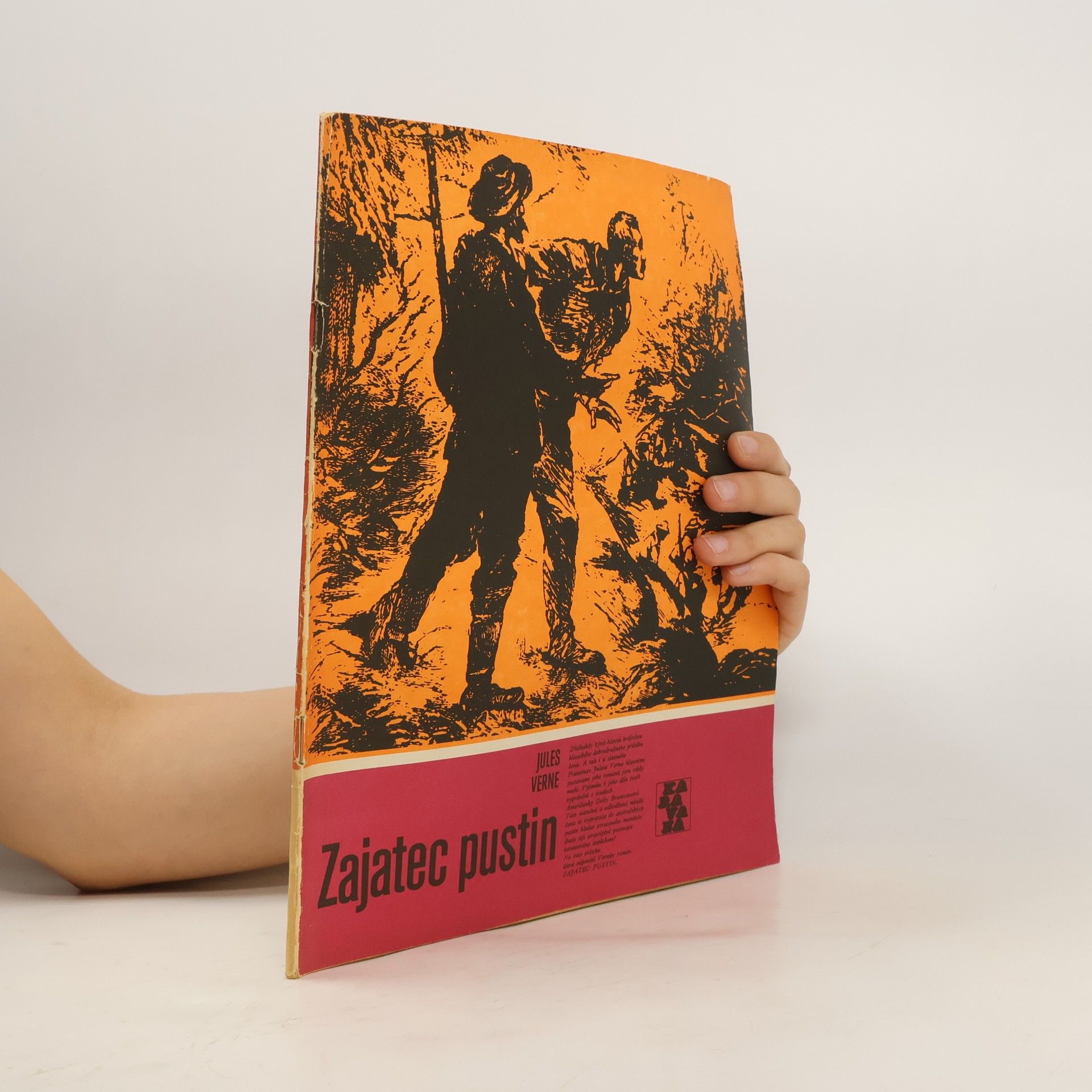 Jules Verne Zajatec pustin