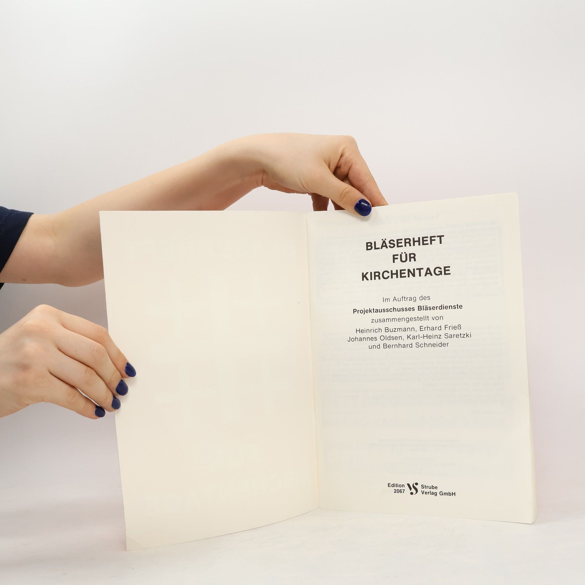 Autorenkollektiv Bläserheft für Kirchentage