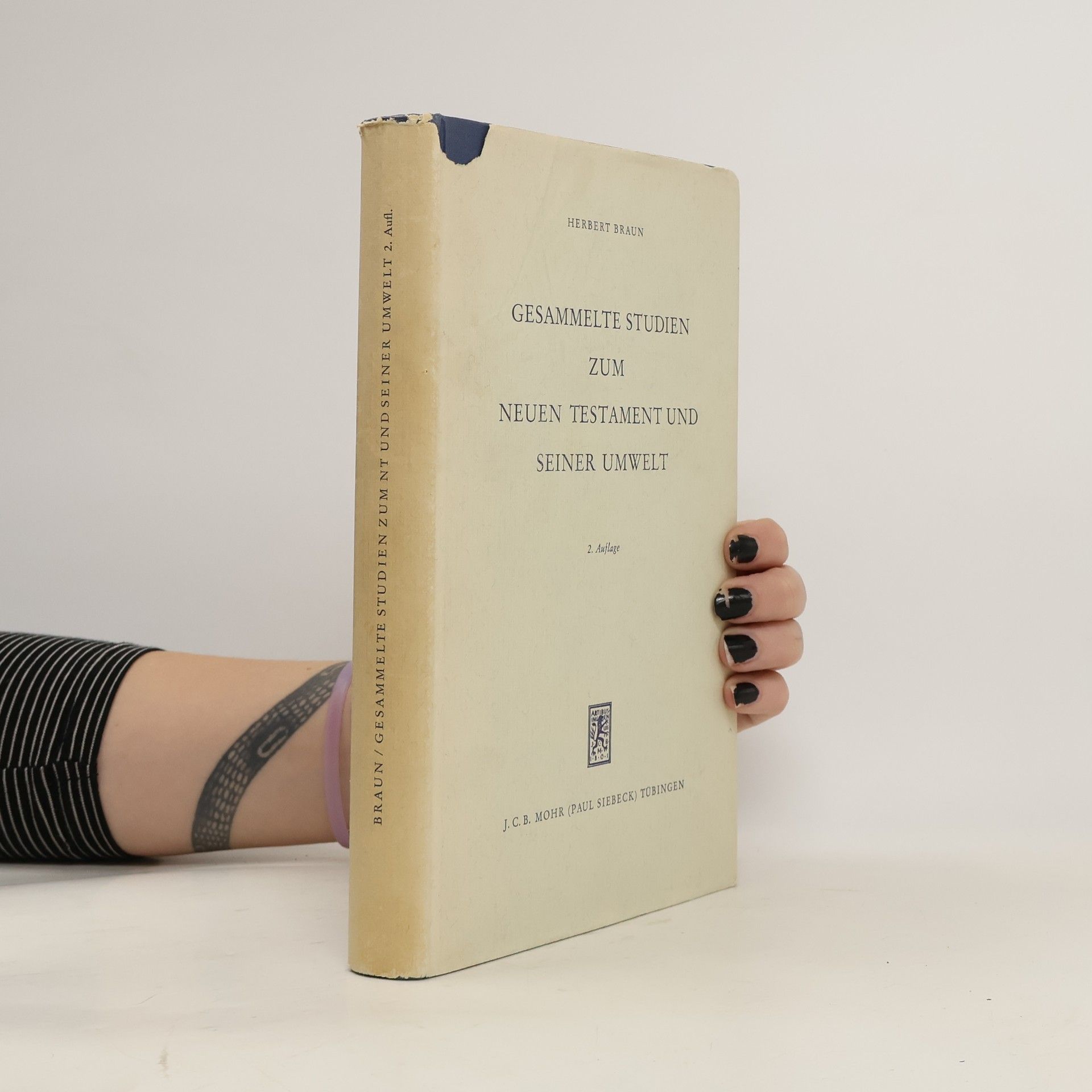 Herbert Braun Gesammelte studien zum Neuen Testament und seiner umwelt