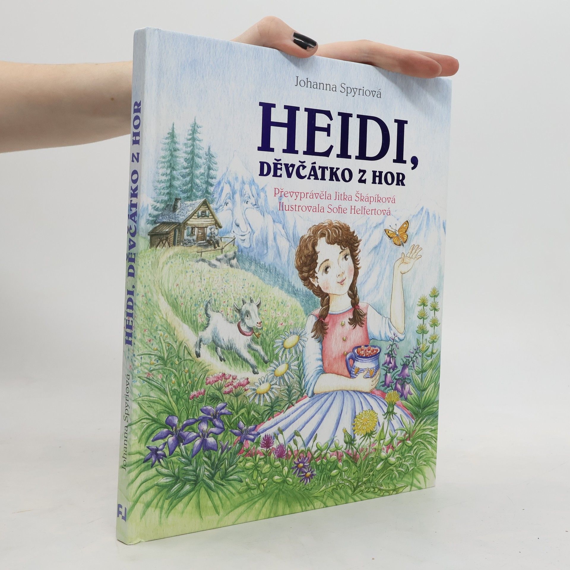 Jitka Škápíková Heidi, děvčátko z hor