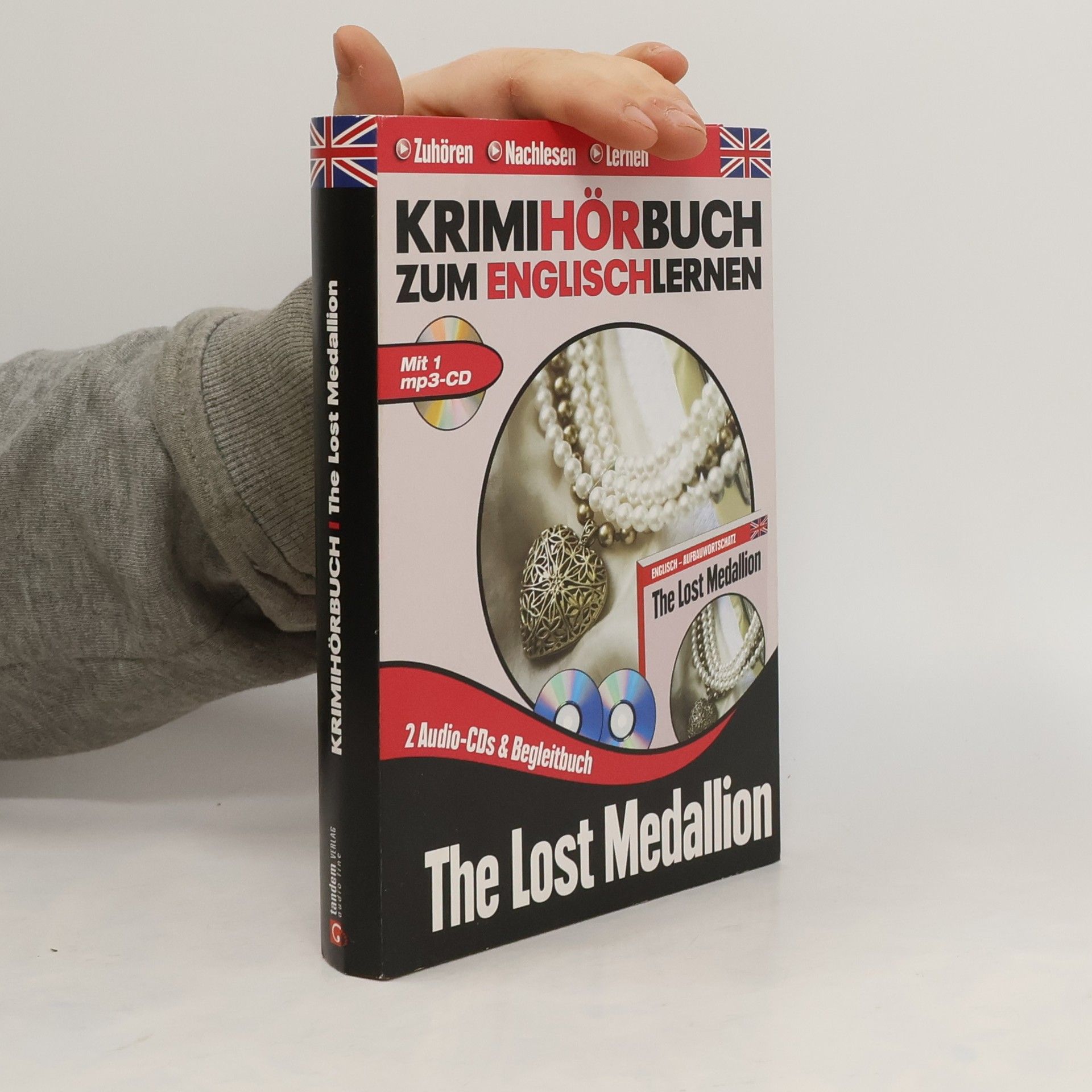 Collectif d'auteurs Krimihörbuch zum Englischlernen: The Lost Medallion