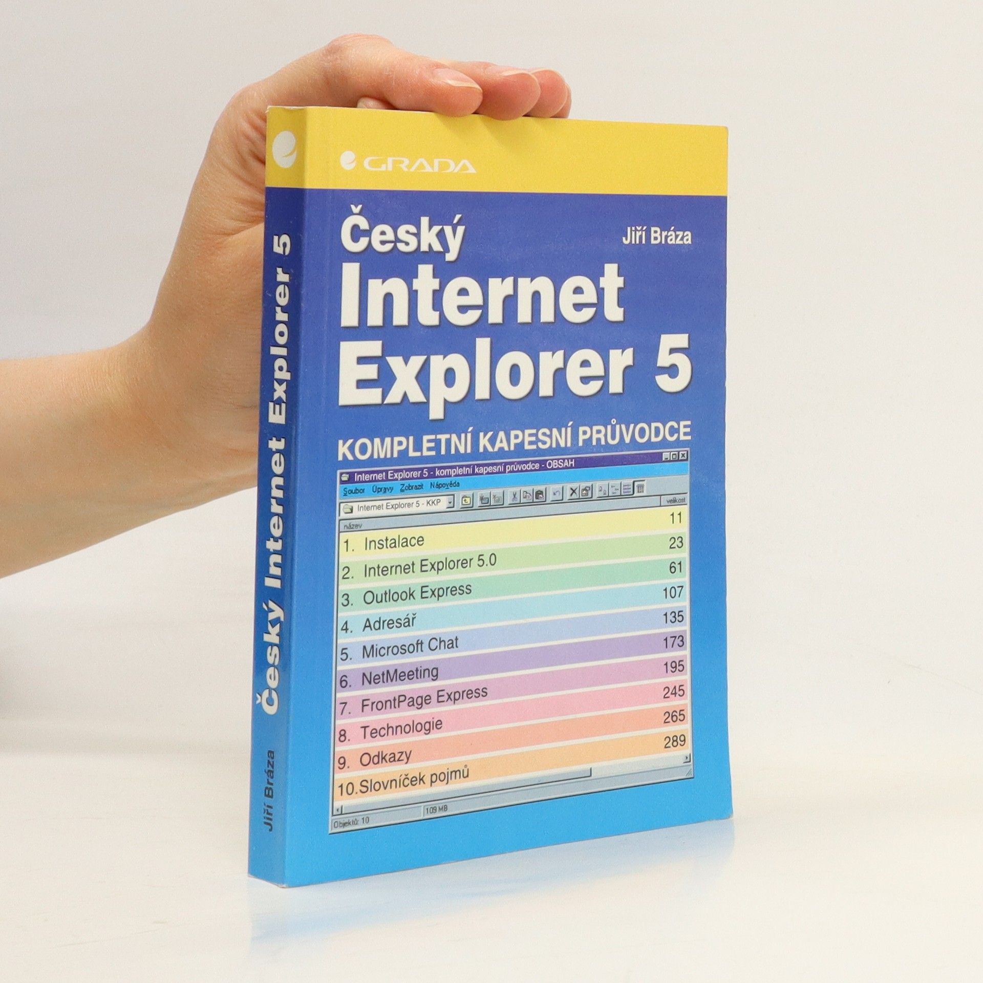 Jiří Brázda Český Internet Explorer 5 - kompletní kapesní průvodce