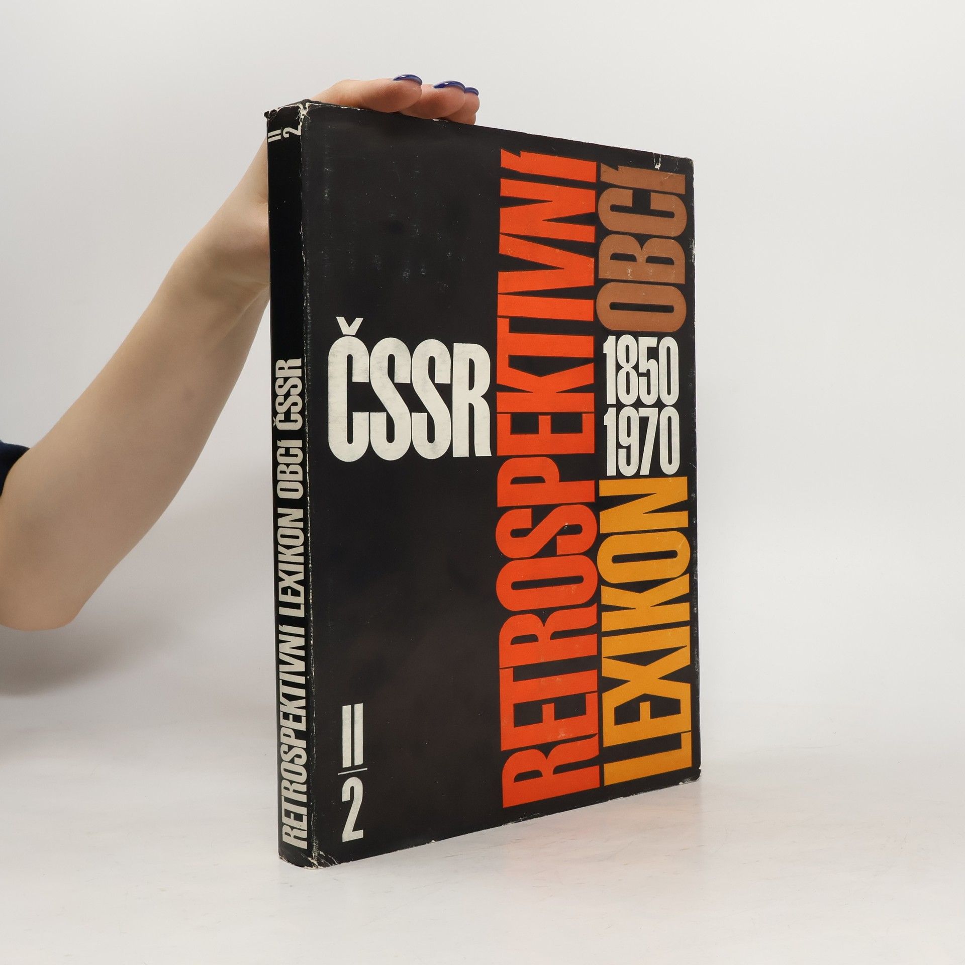 kolektiv Retrospektivní lexikon obcí ČSSR 1850-1970. II. díl, 2. svazek