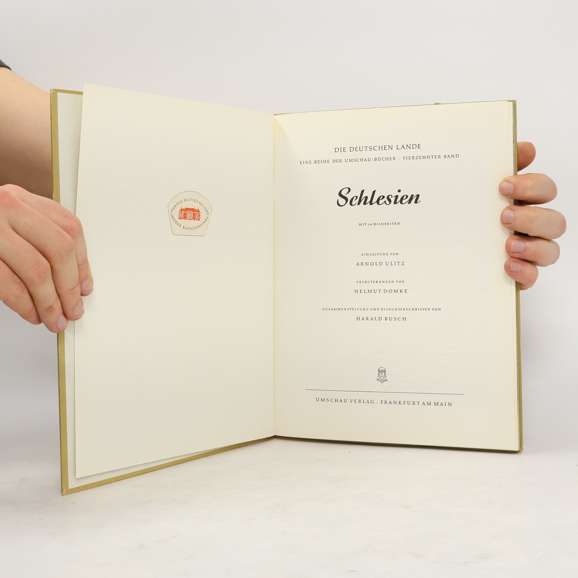 Arnold Ulitz Die deutschen Lande 14. Schlesien