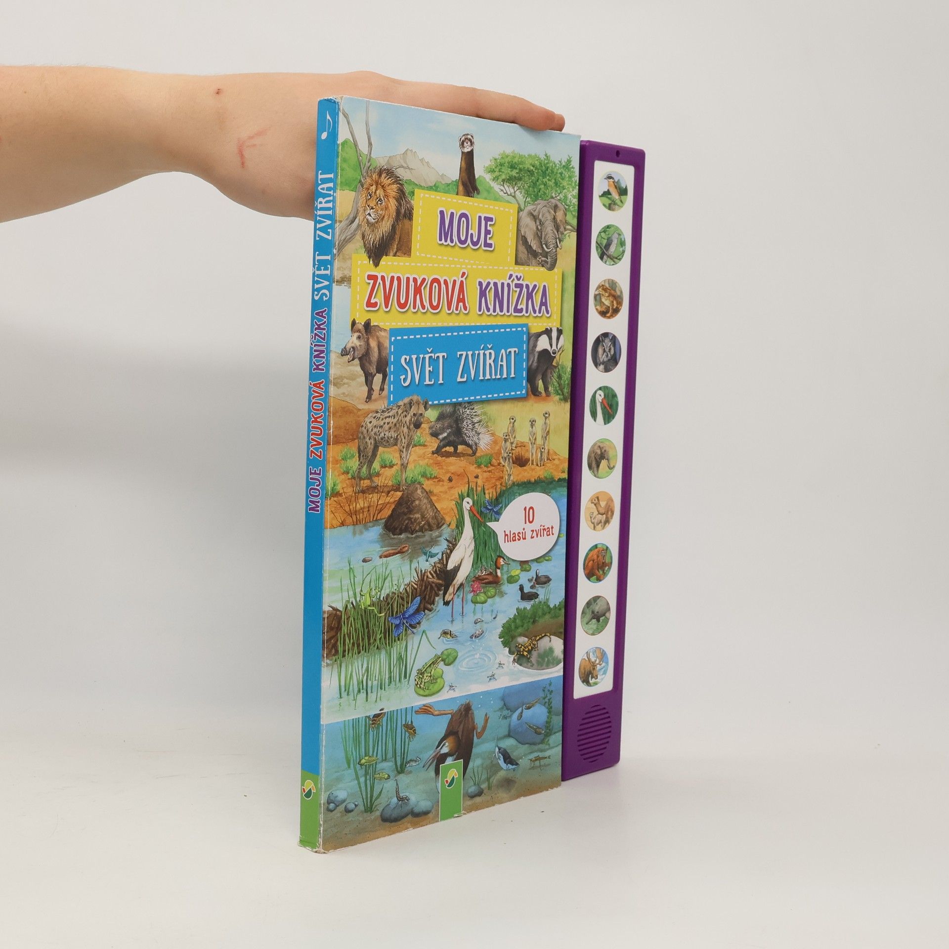 Autorenkollektiv Moje zvuková knížka. Svět zvířat