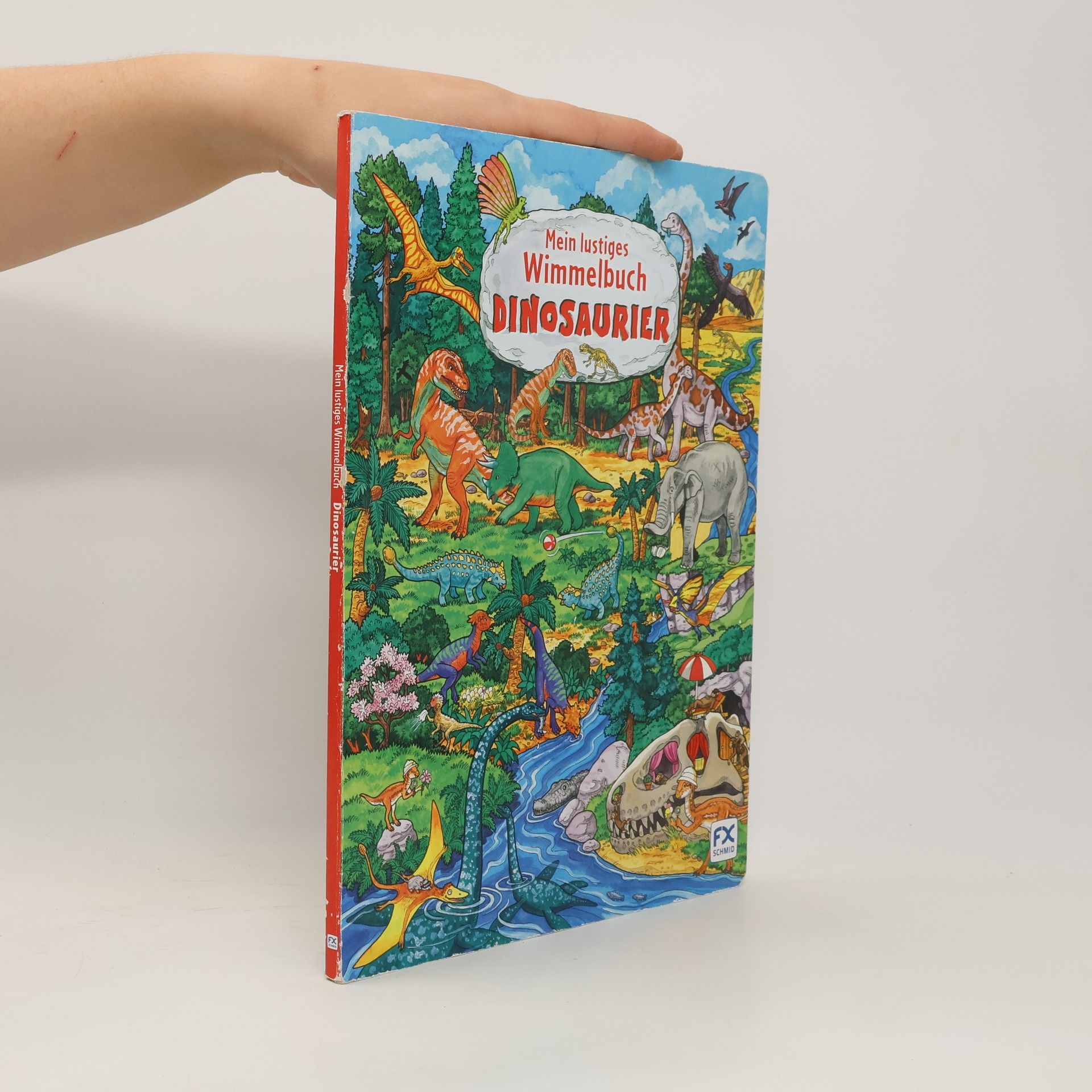 Caryad Mein lustiges Wimmelbuch Dinosaurier