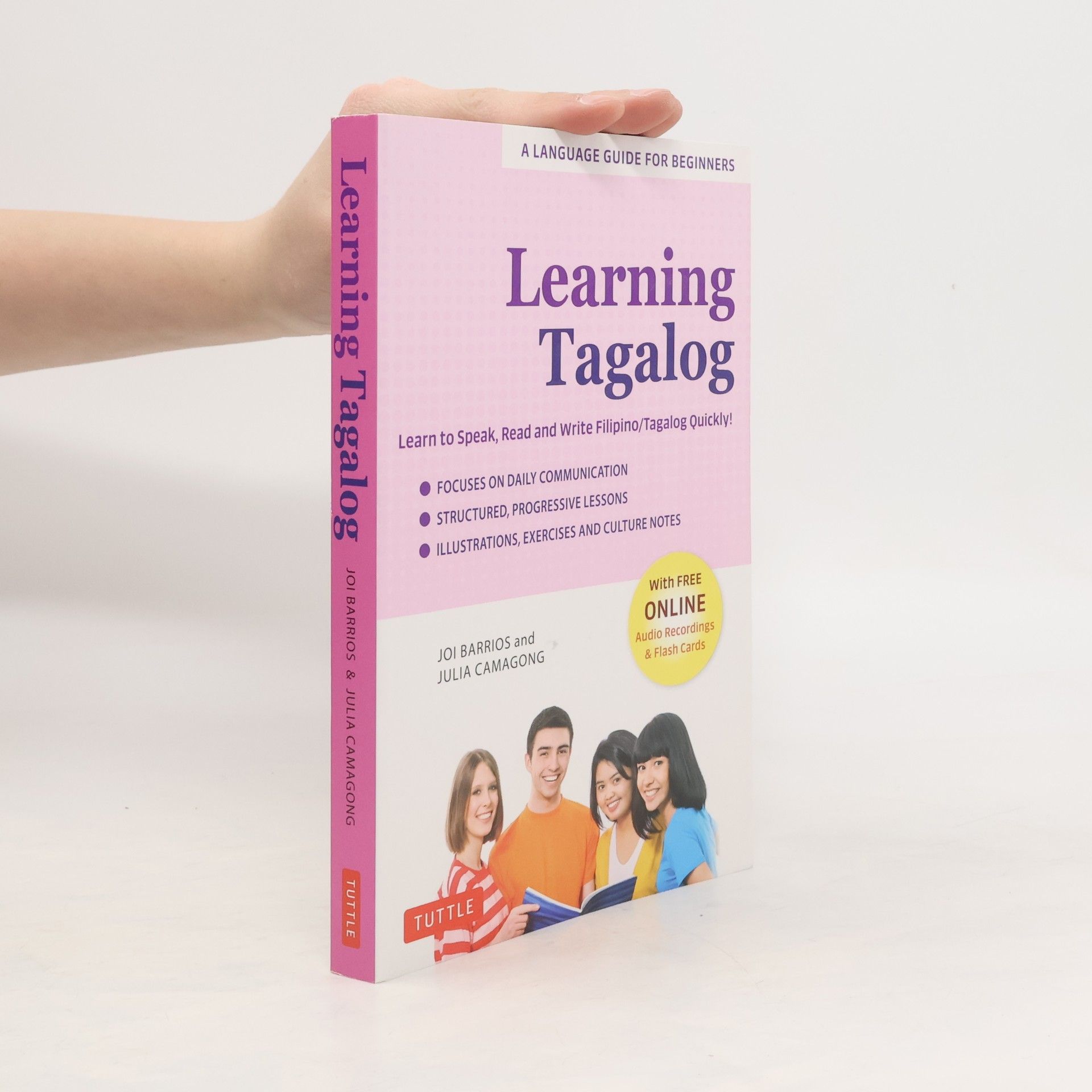 Joi Barrios Learning Tagalog
