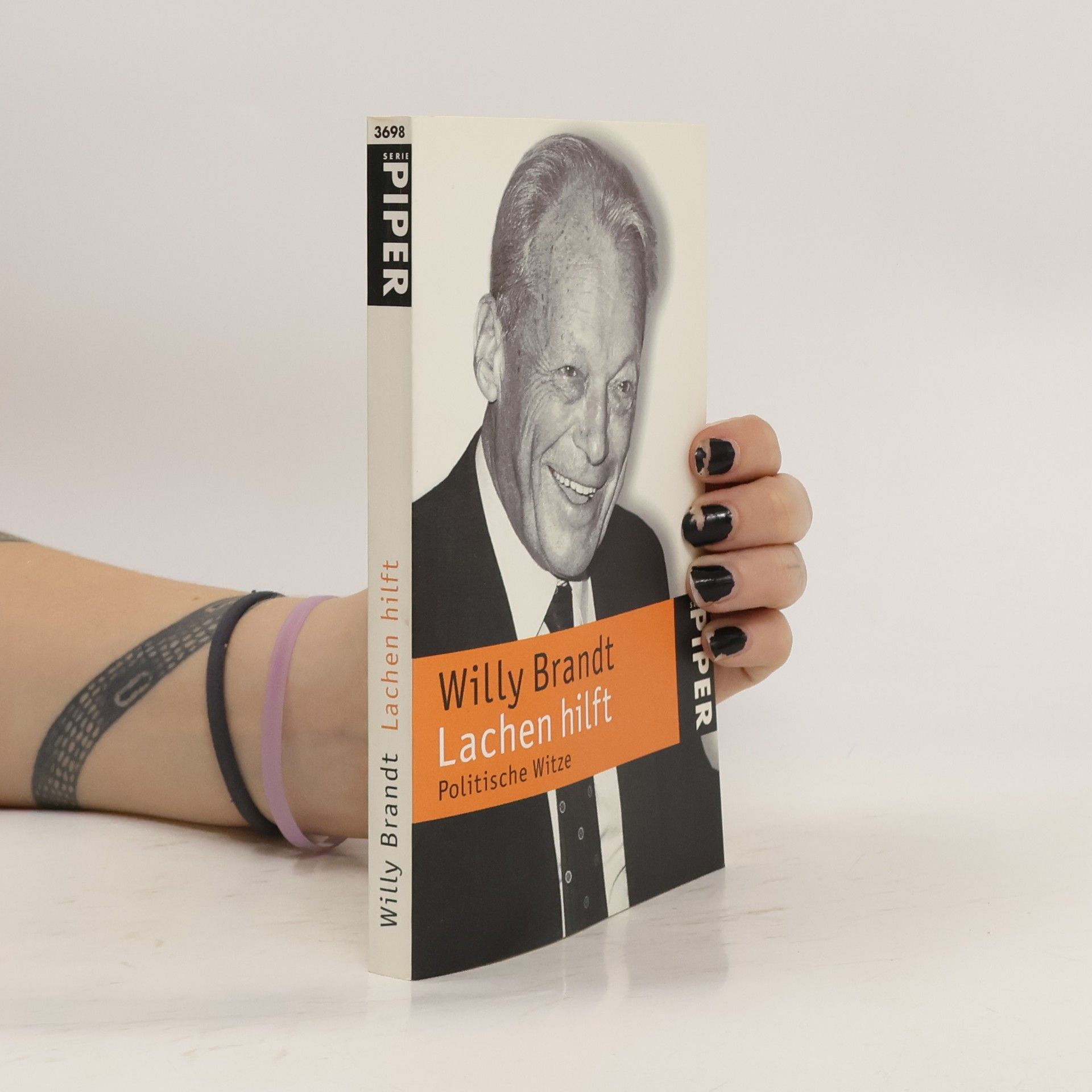 Willy Brandt Lachen hilft