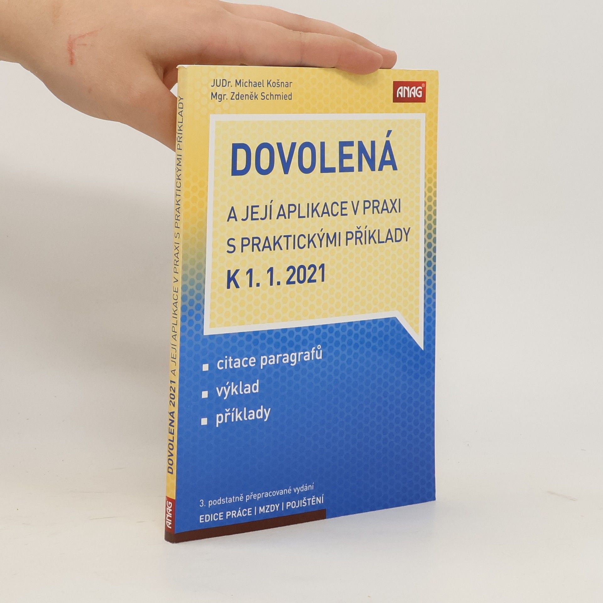 Zdeněk Schmied Dovolená a její aplikace v praxi s praktickými příklady k 1. 1. 2021