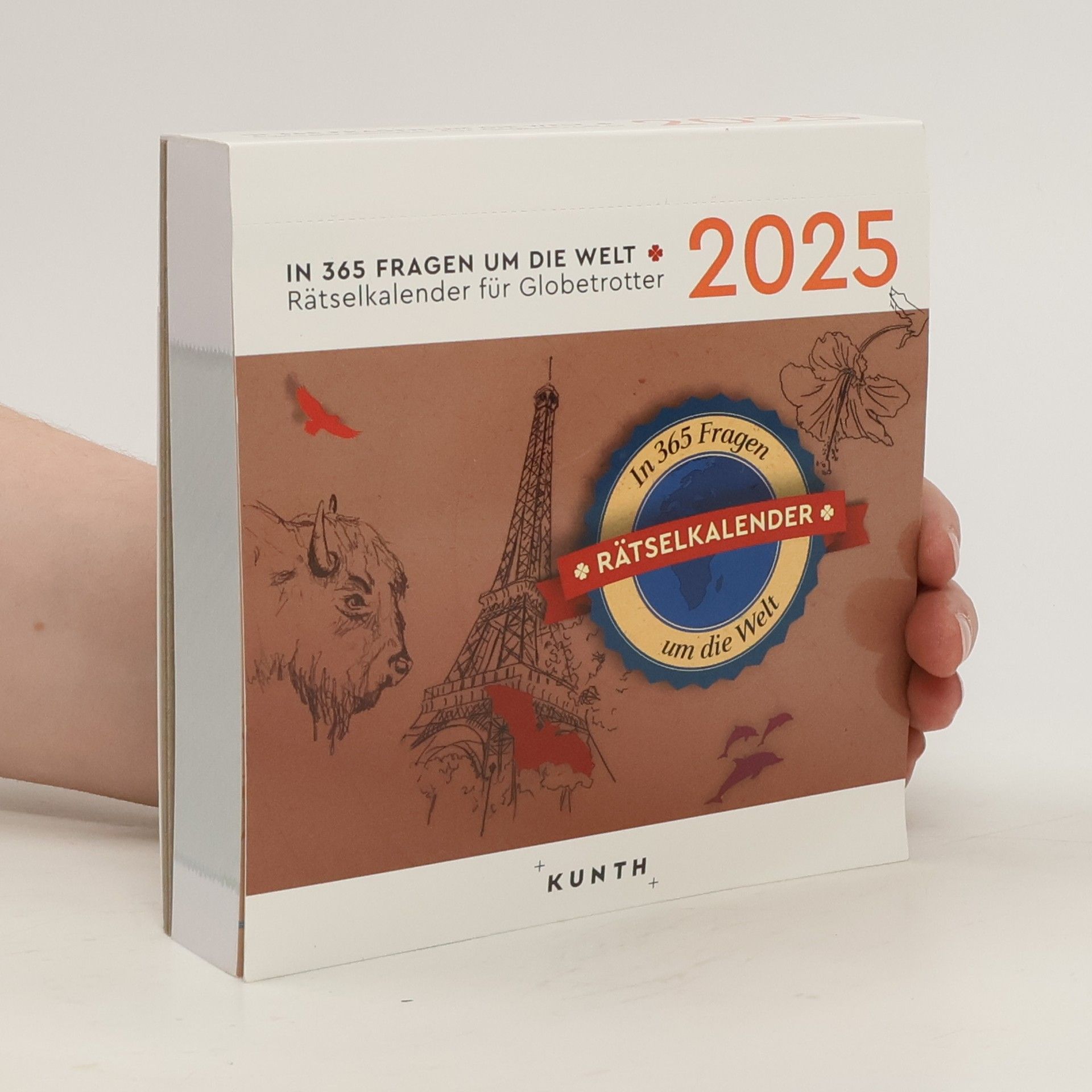 AA.VV. In 365 Fragen um die Welt - 365-Tage-Abreißkalender 2025