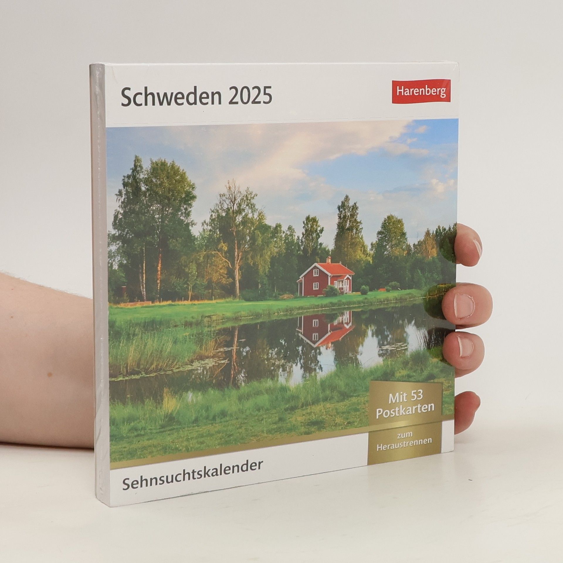 kolektiv Schweden Sehnsuchtskalender 2025 - Wochenkalender mit 53 Postkarten