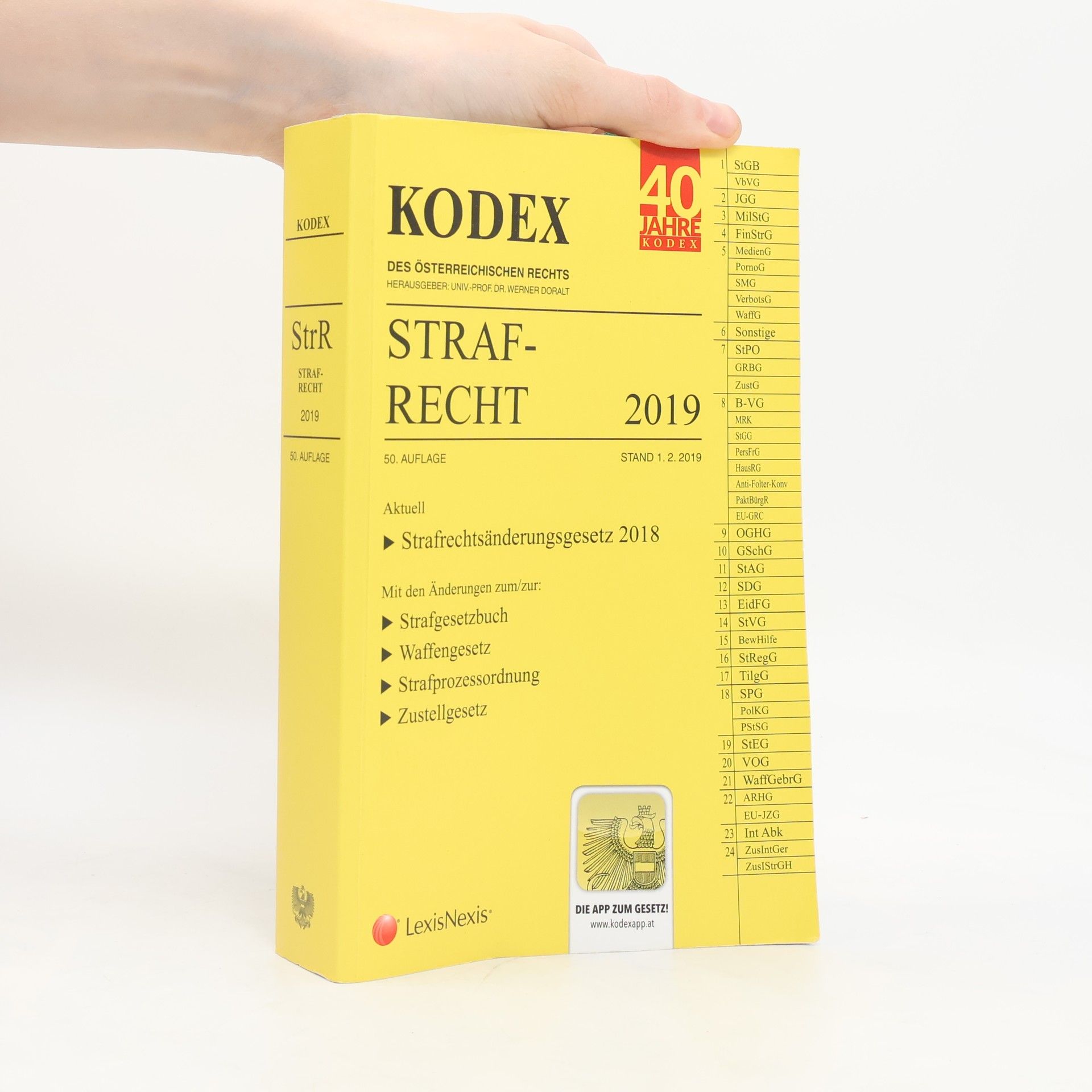 Autores varios KODEX Strafrecht 2019