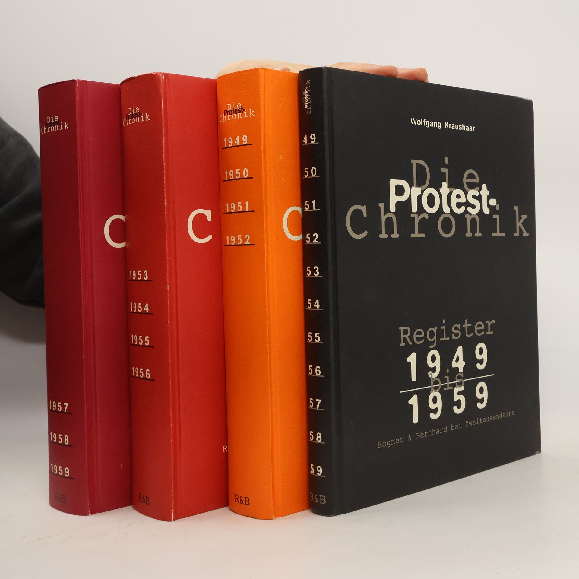Wolfgang Kraushaar Die Protest-Chronik 1949 - 1959