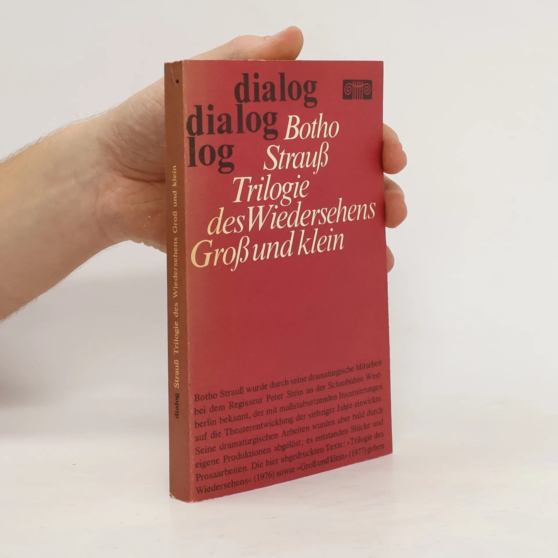 Trilogie des Wiedersehens Groß und klein | Kniha | mäkká | Botho Strauß | DE