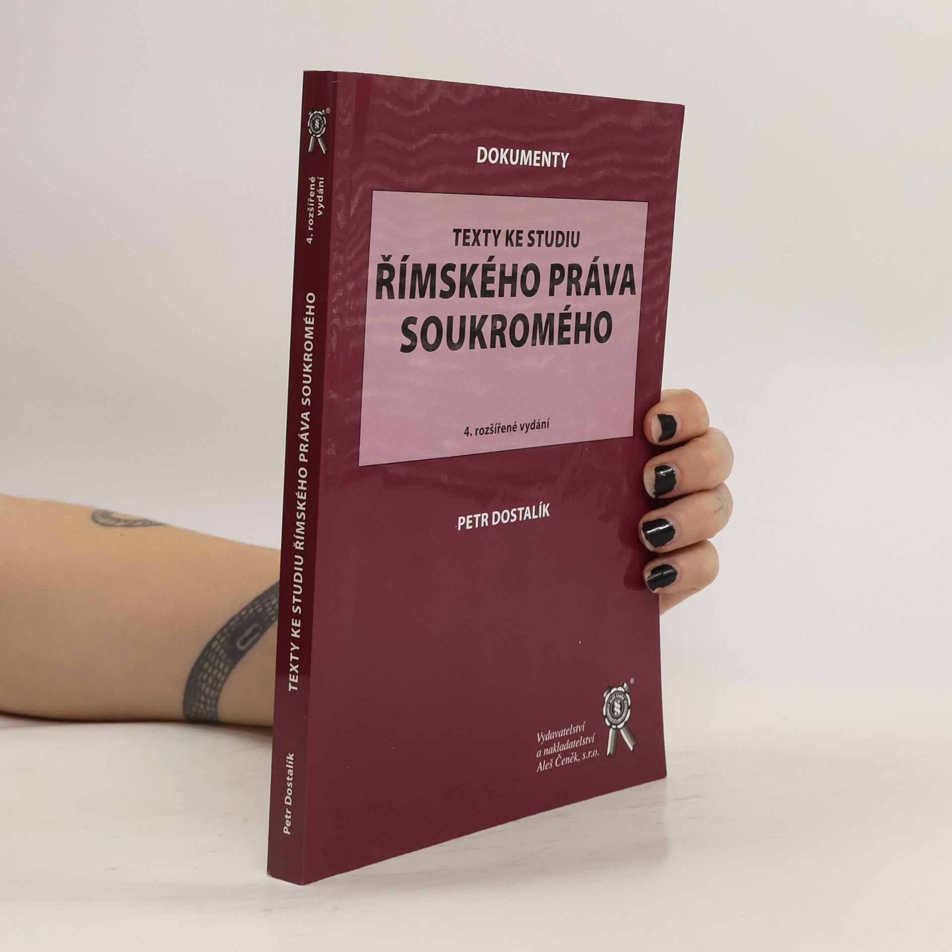 Petr Dostalík Texty ke studiu římského práva soukromého