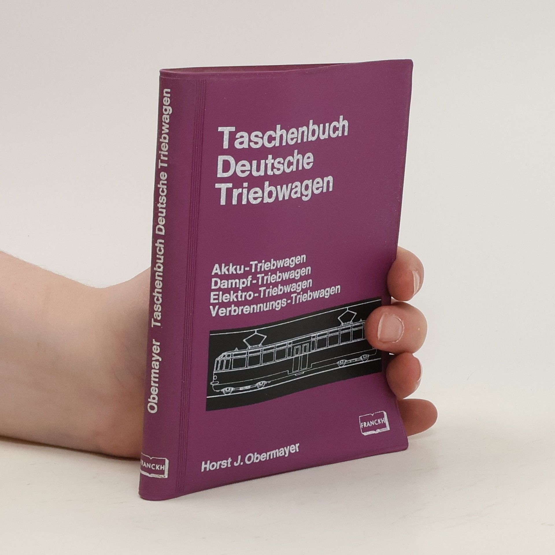 Horst Joachim Obermayer Taschenbuch deutsche Triebwagen