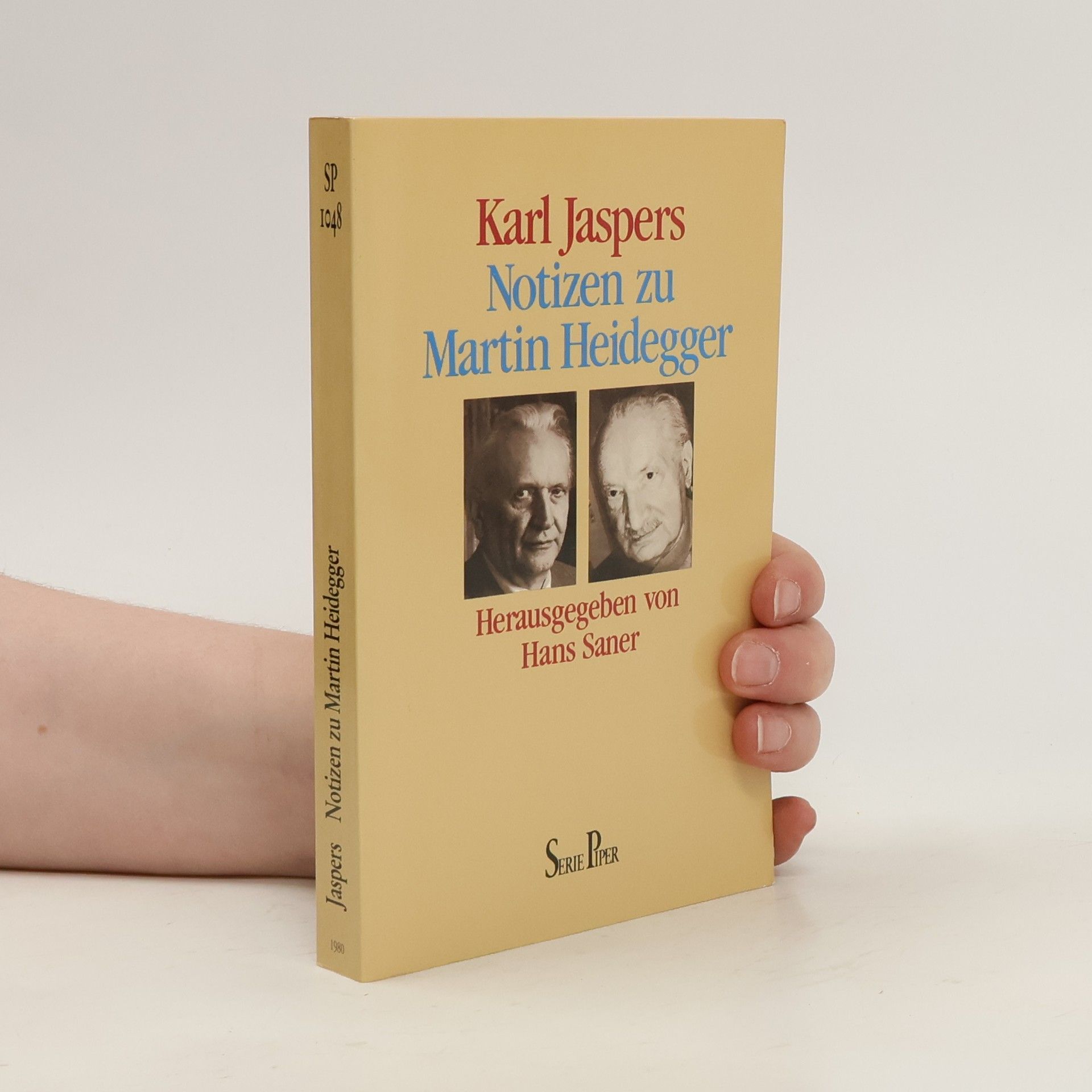 Karl Jaspers Notizen zu Martin Heidegger